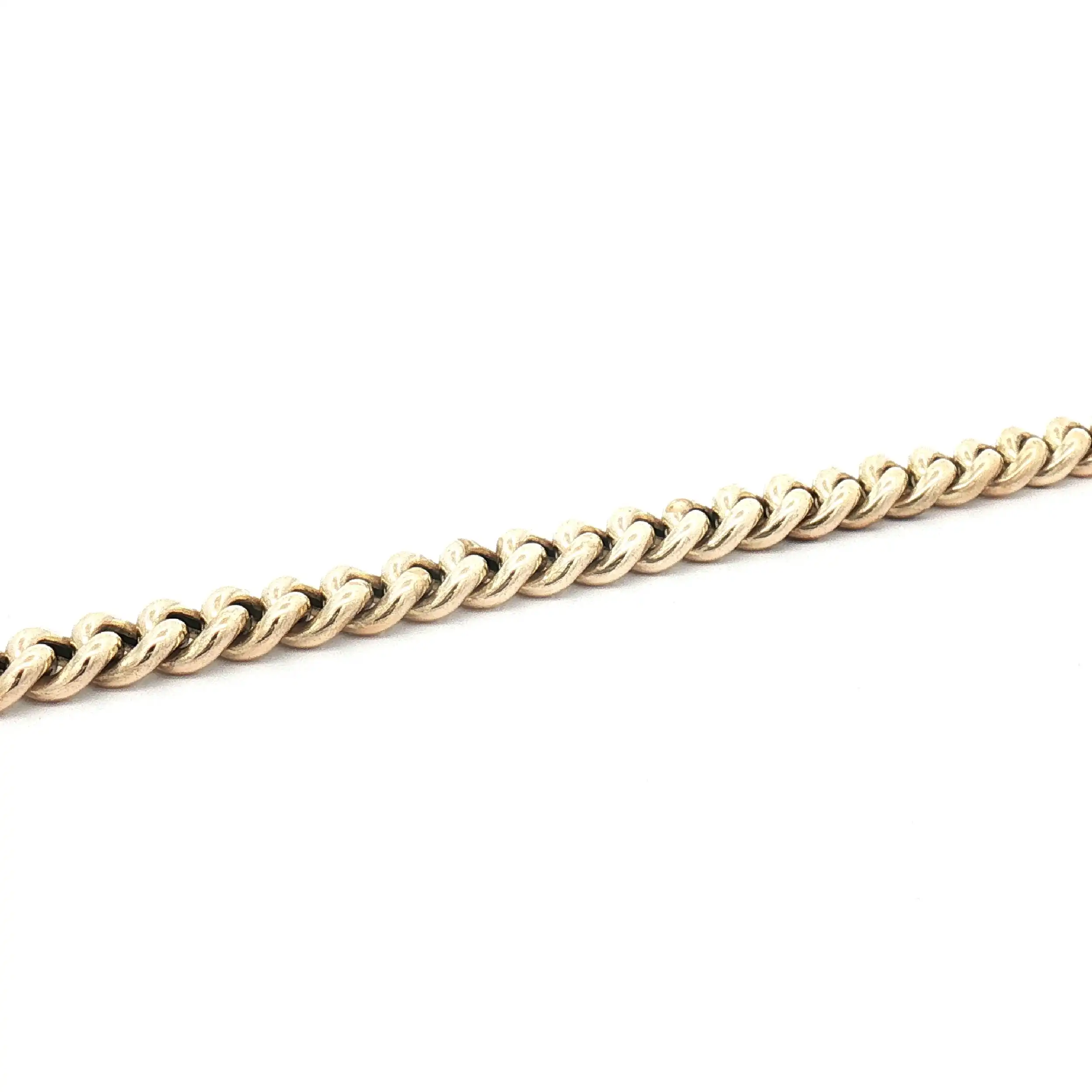 Panzerarmband Gelbgold hohl
