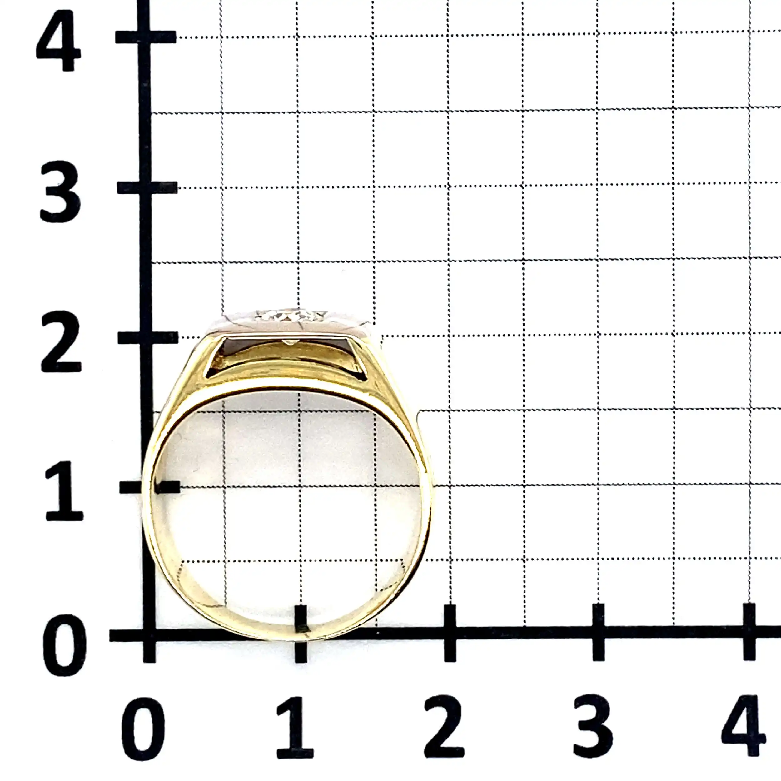 Ring Gelbgold mit Brillant Ring Gelbgold mit Brillant