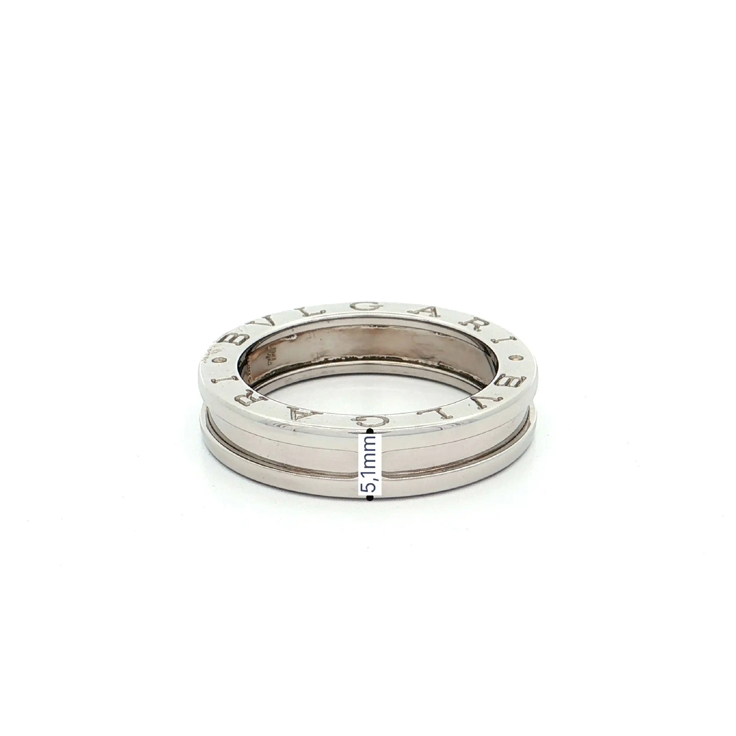 Ring Bvlgari B-Zero 1 1-band in Weißgold 336024 mit Box