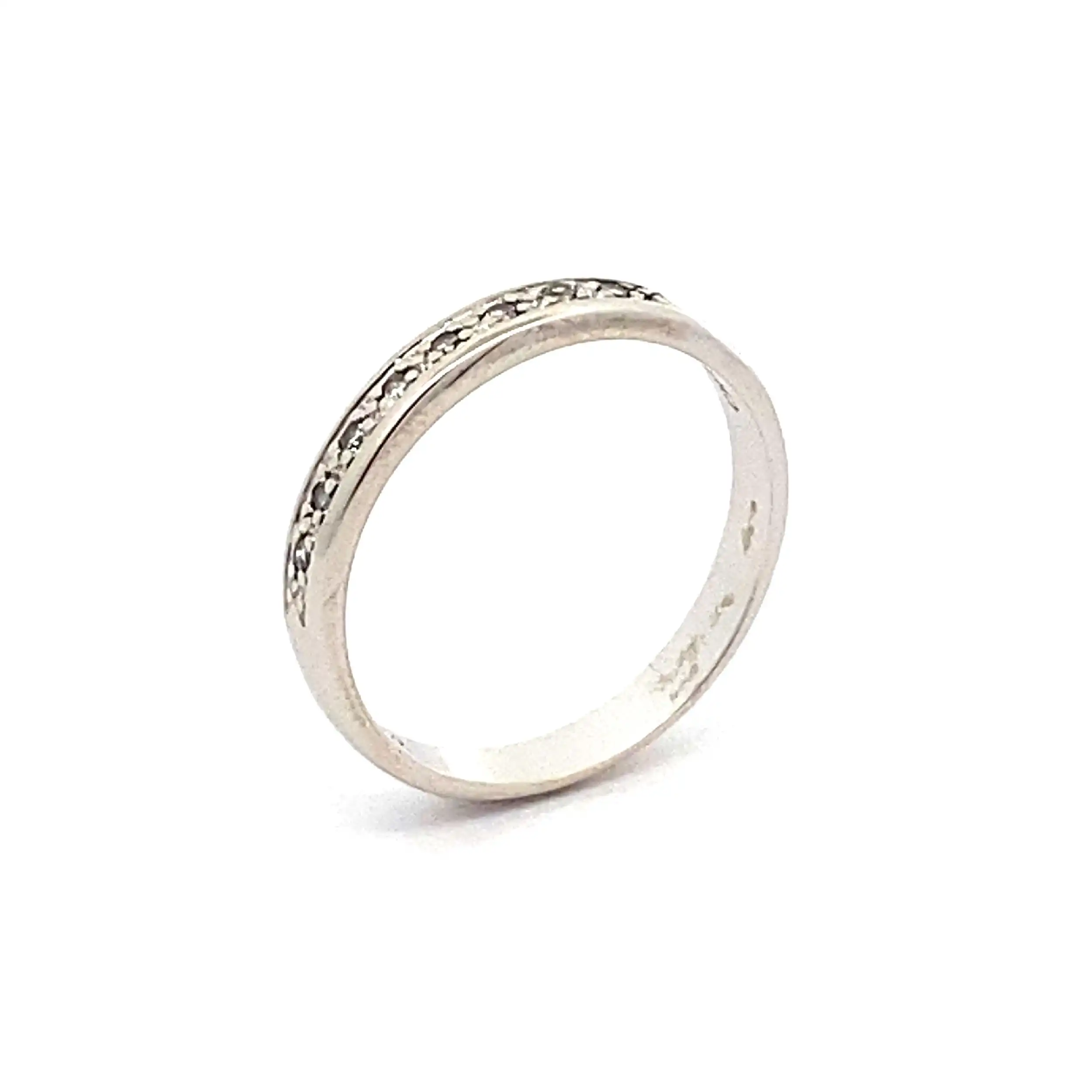 Ring Weißgold "Christ" mit Brillanten