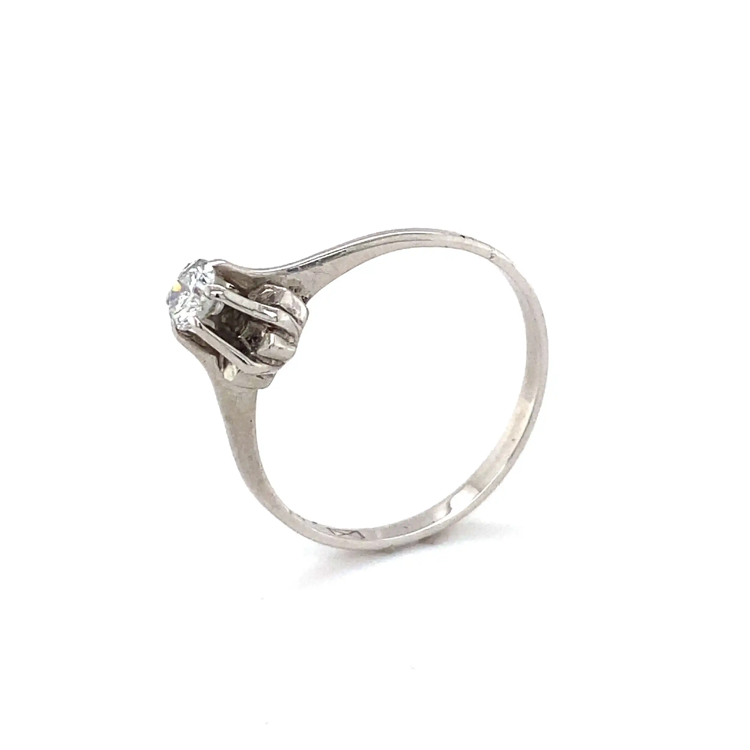 Ring Weißgold mit Brillant
