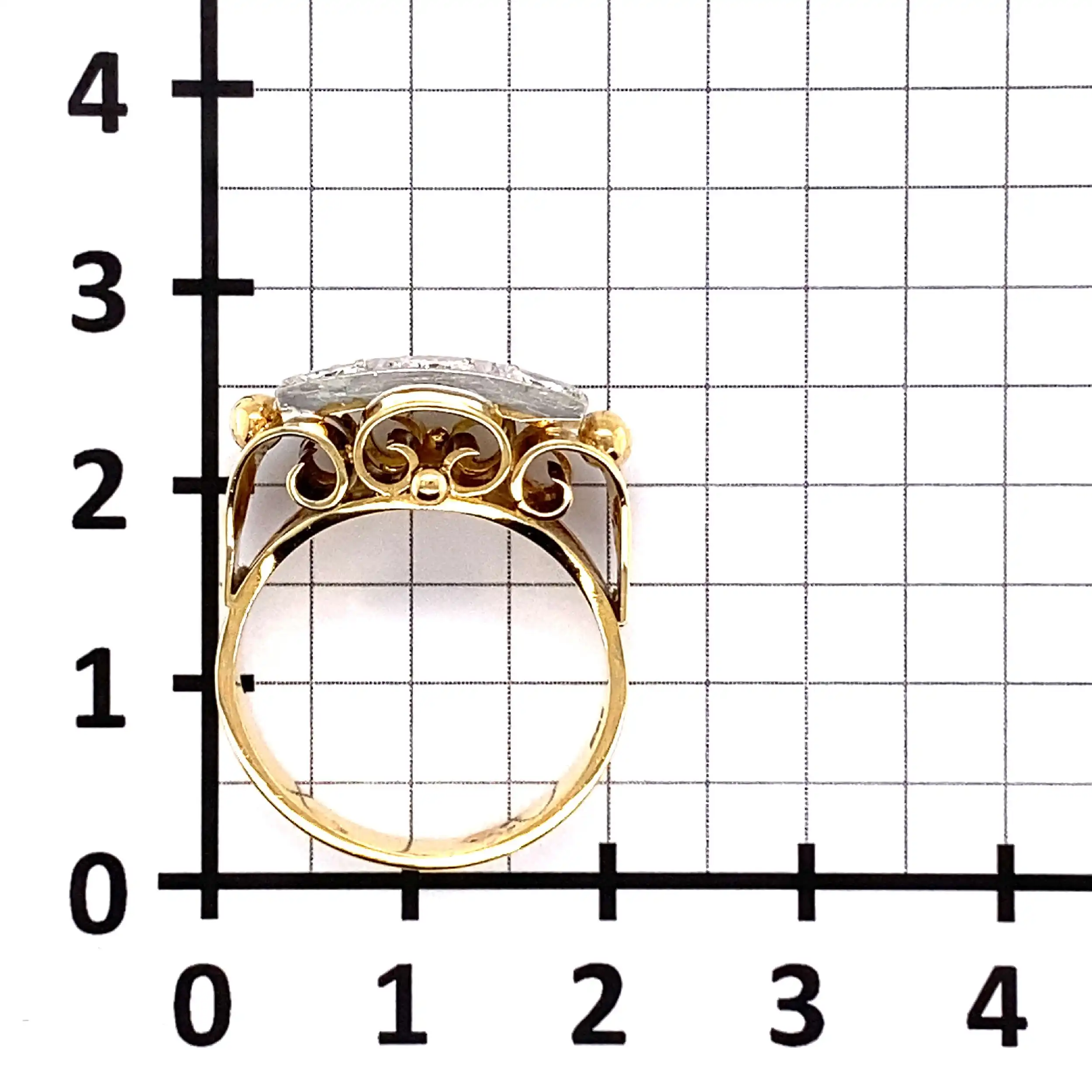 Ring Bicolor mit Brillanten Ring Bicolor mit Brillanten
