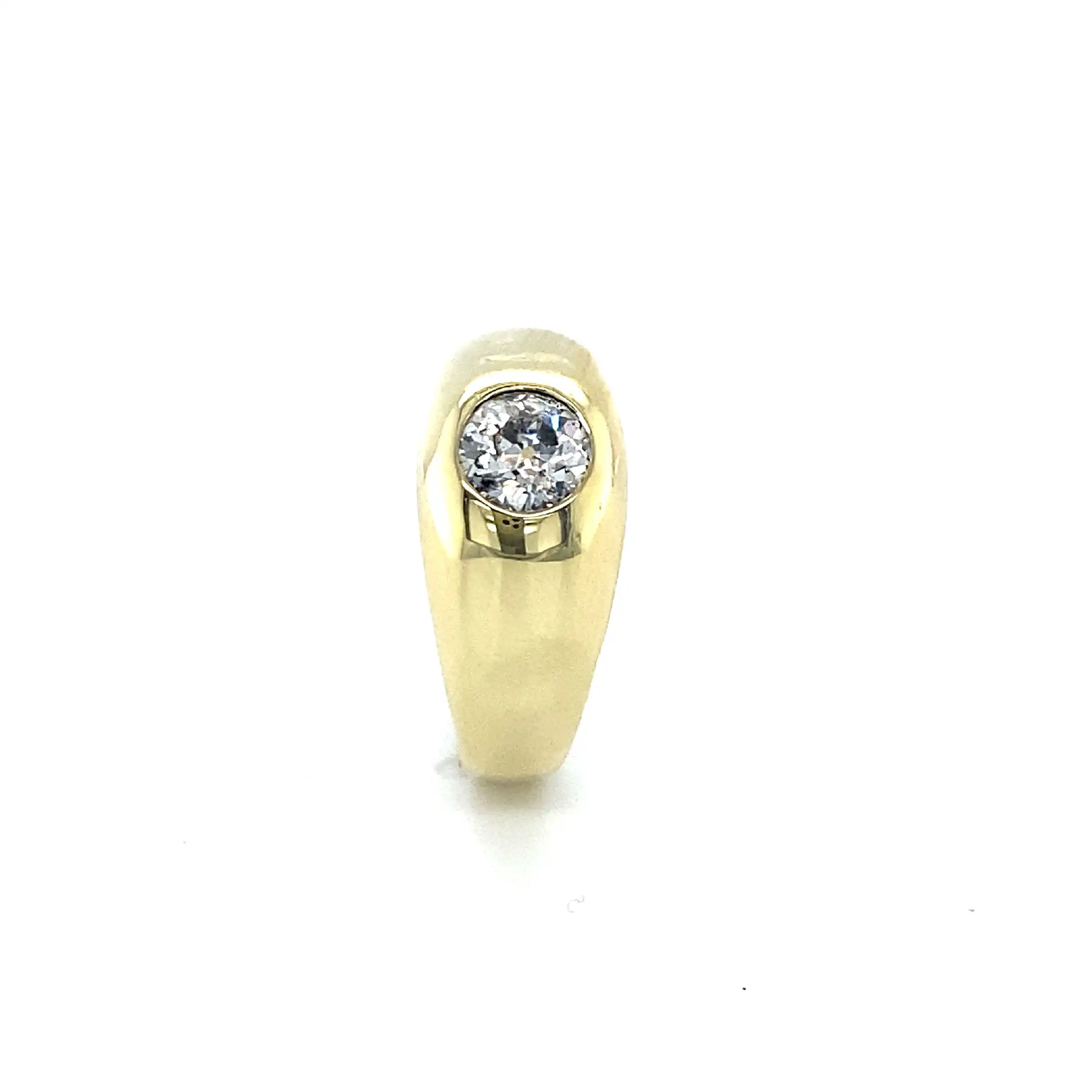 Herrenring mit Altschliffdiamant Herrenring mit Altschliffdiamant