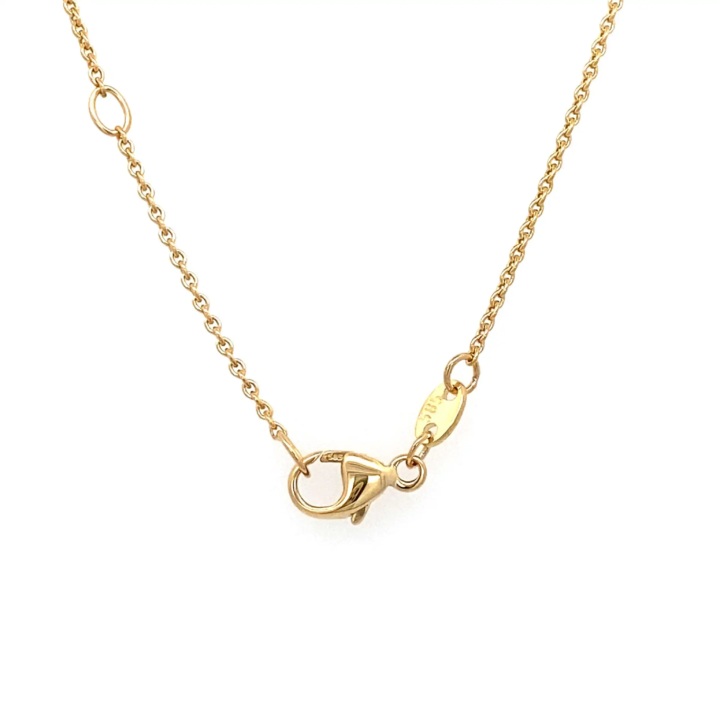 Ankerkette Gelbgold mit Ringen Ankerkette Gelbgold mit Ringen