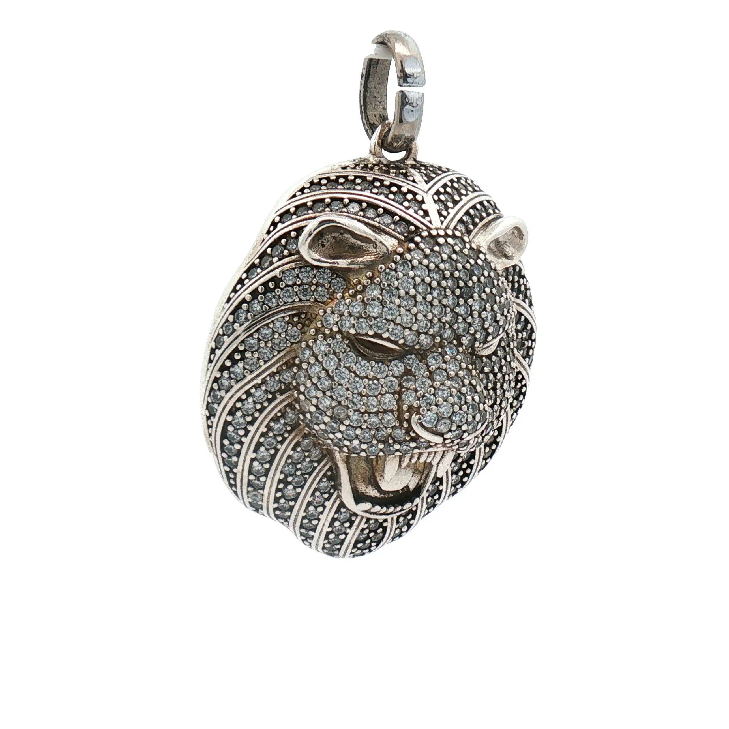 Anhänger Silber Löwe mit Zirkonia Anhänger Silber Löwe mit Zirkonia