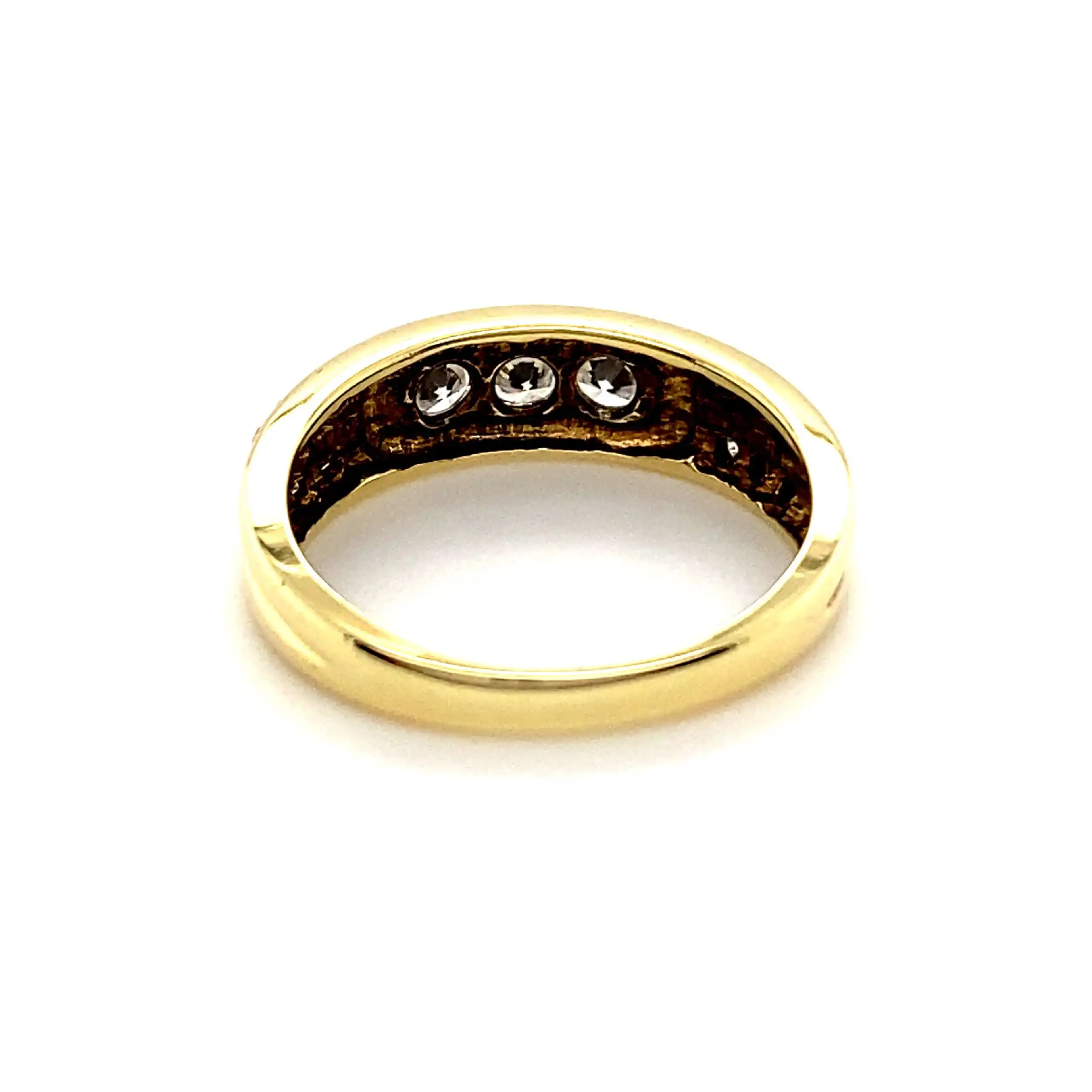 Ring Gelbgold mit Brillanten Ring Gelbgold mit Brillanten
