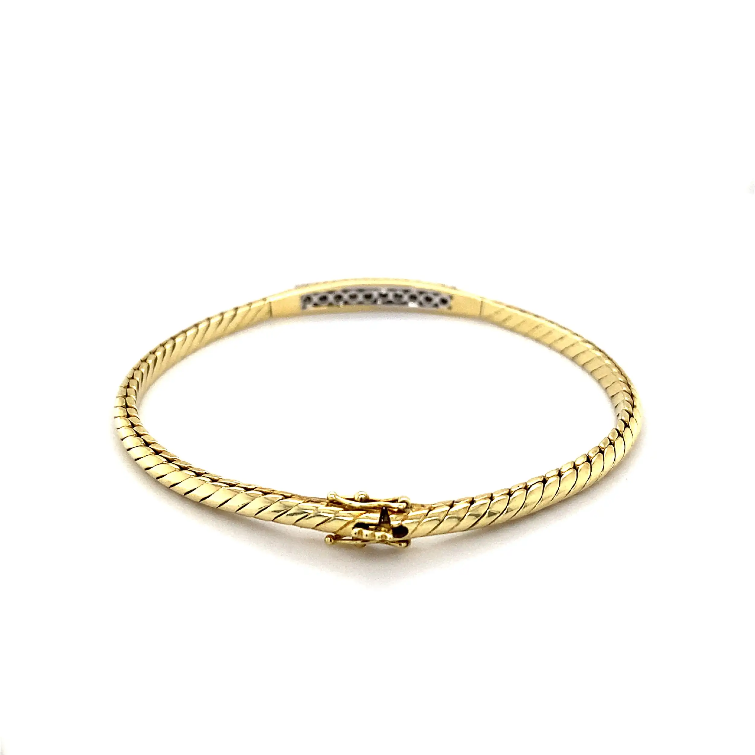 Armband Bicolor mit Brillanten Armband Bicolor mit Brillanten