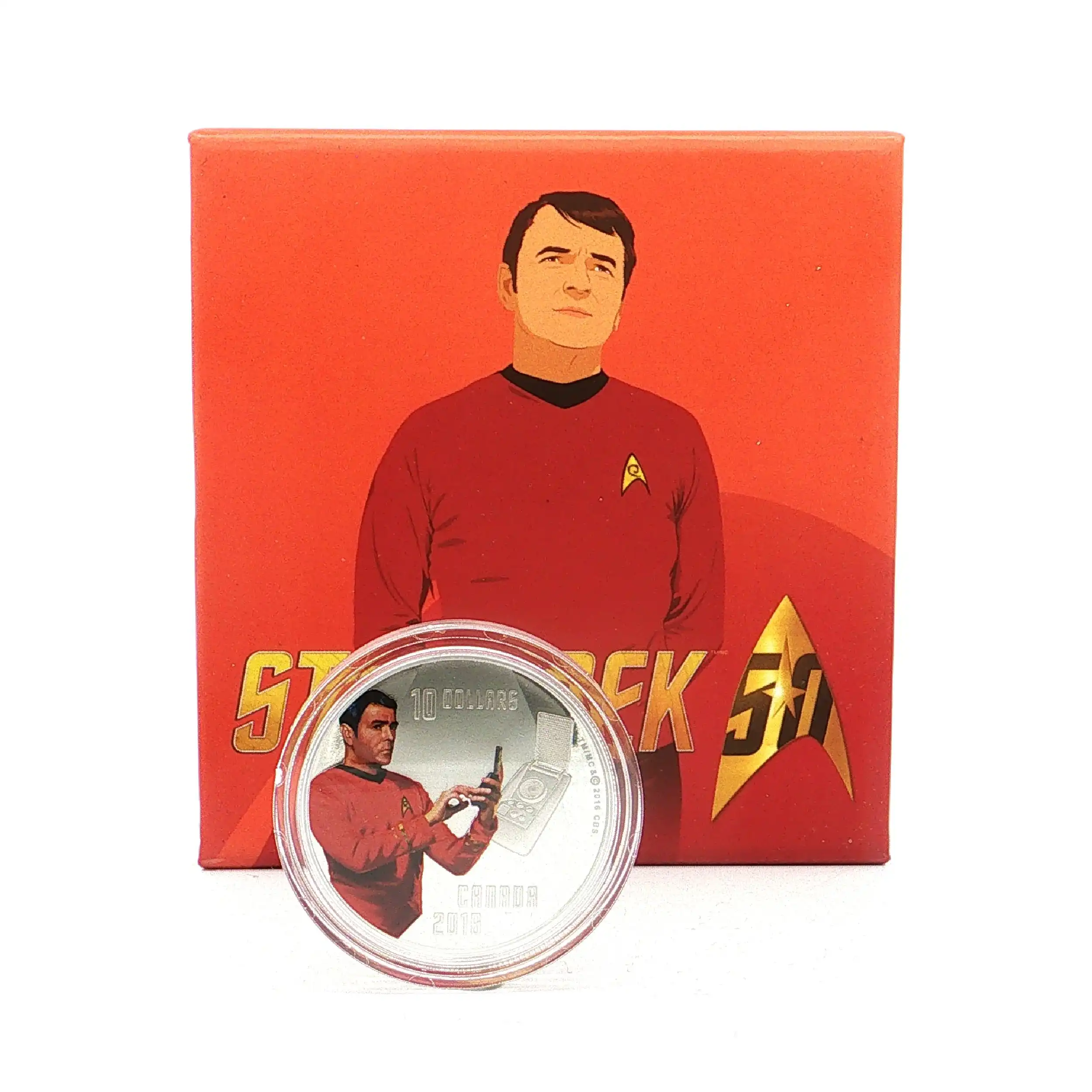 Münze Silber "Star Trek Scotty"