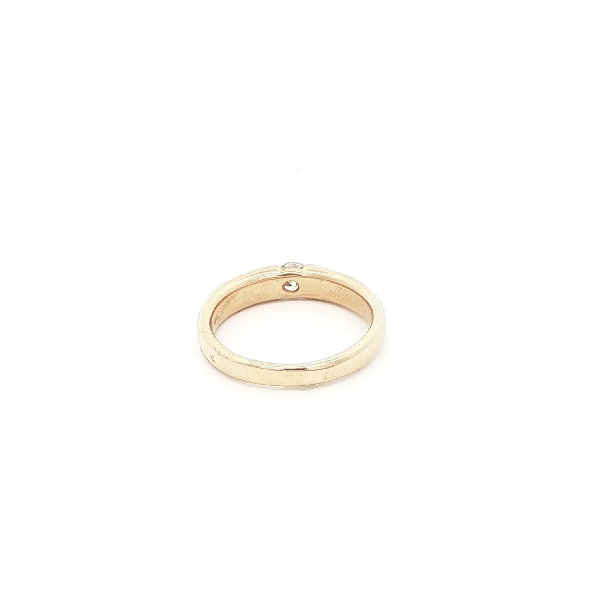 Ring Gelbgold mit Brillant Solitär