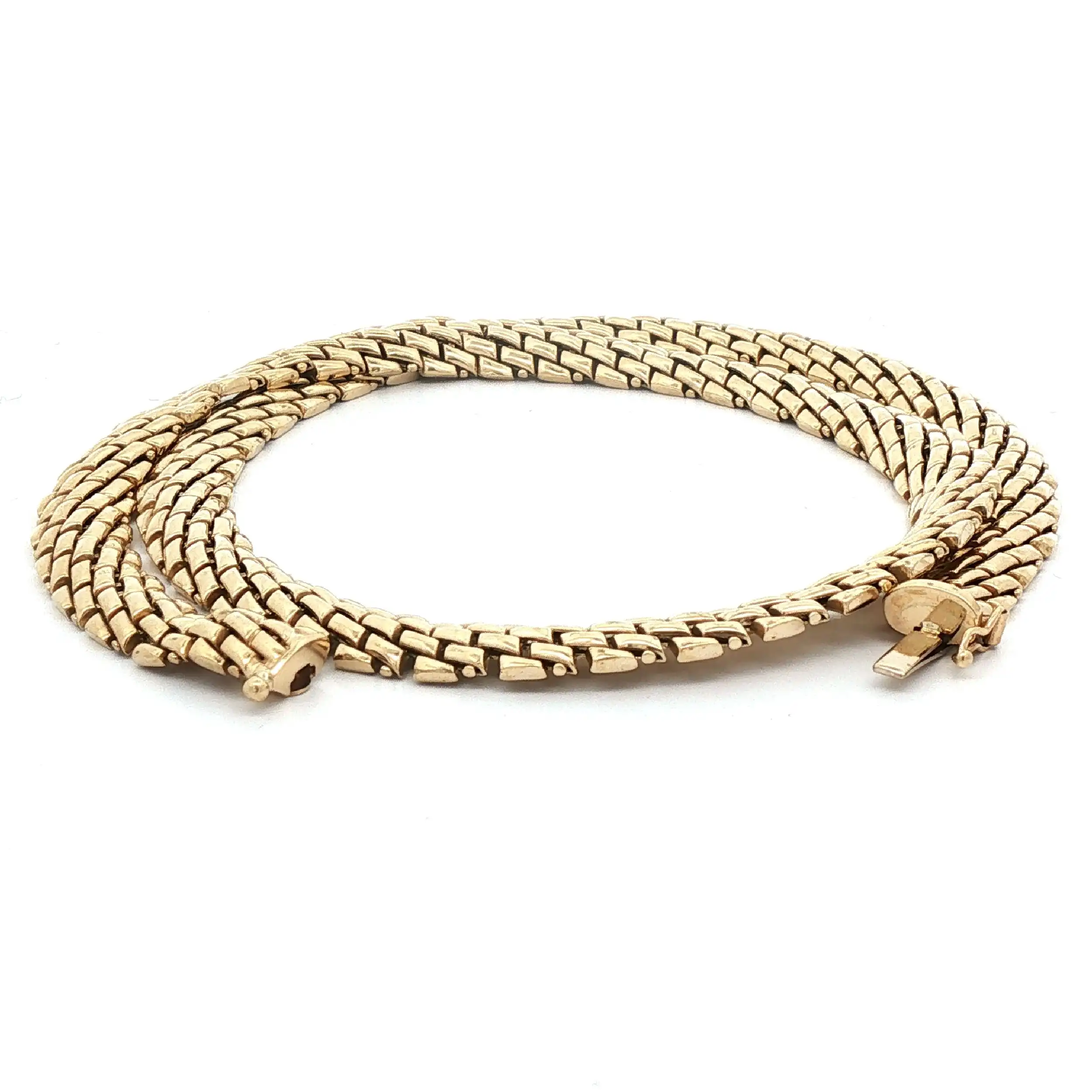 Collier Gelbgold