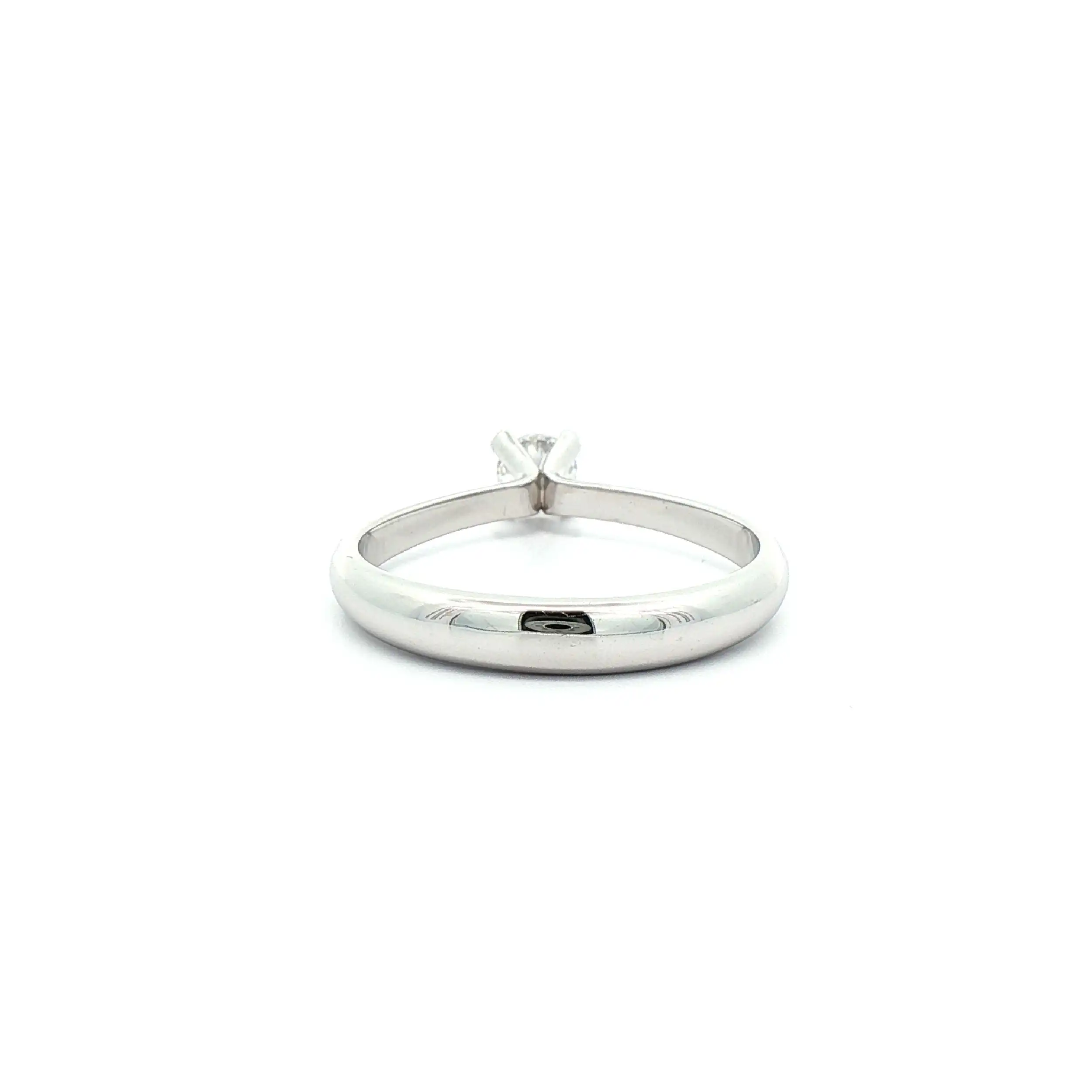 Ring Weißgold mit Brillant Ring Weißgold mit Brillant