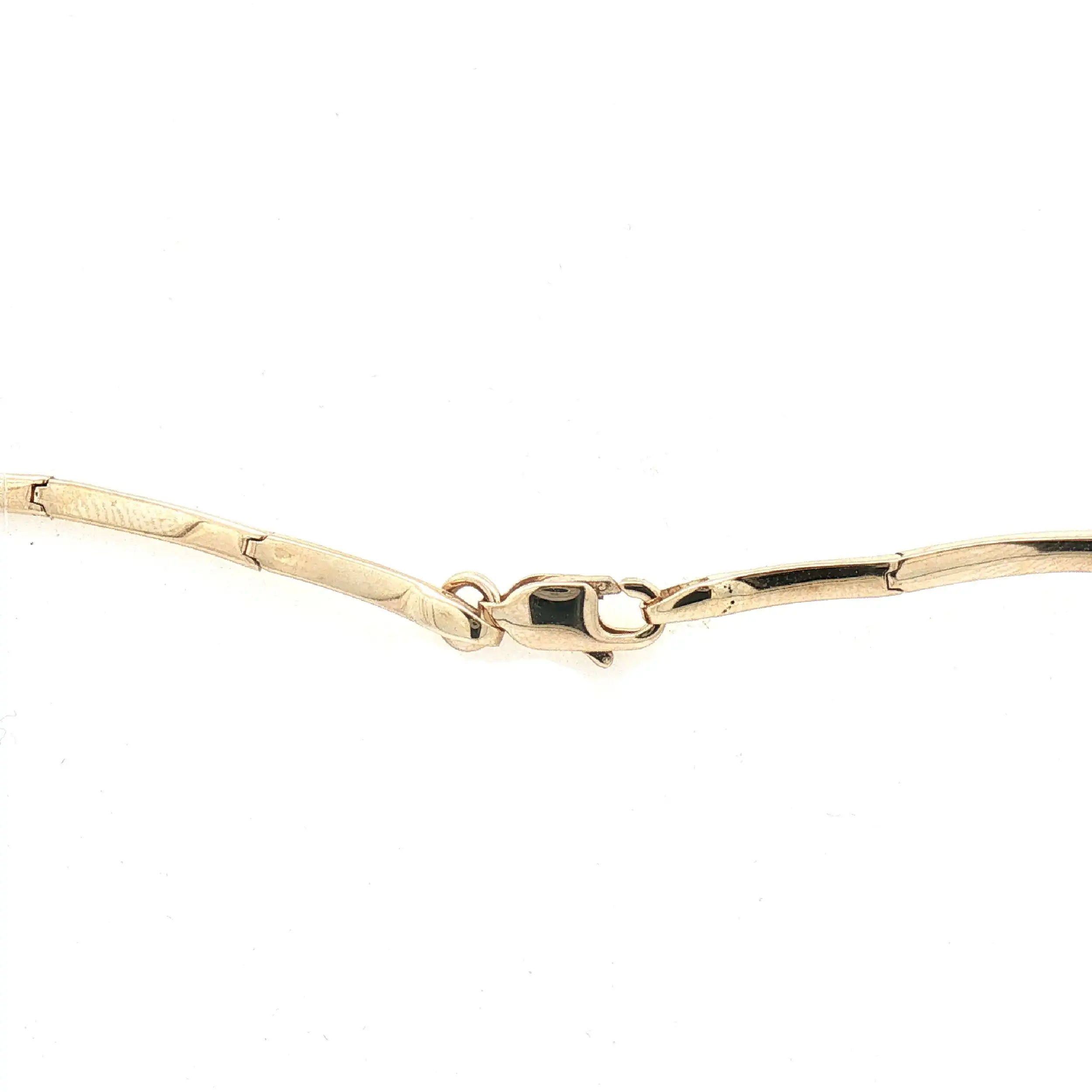 Collier Gelbgold Zirkonia