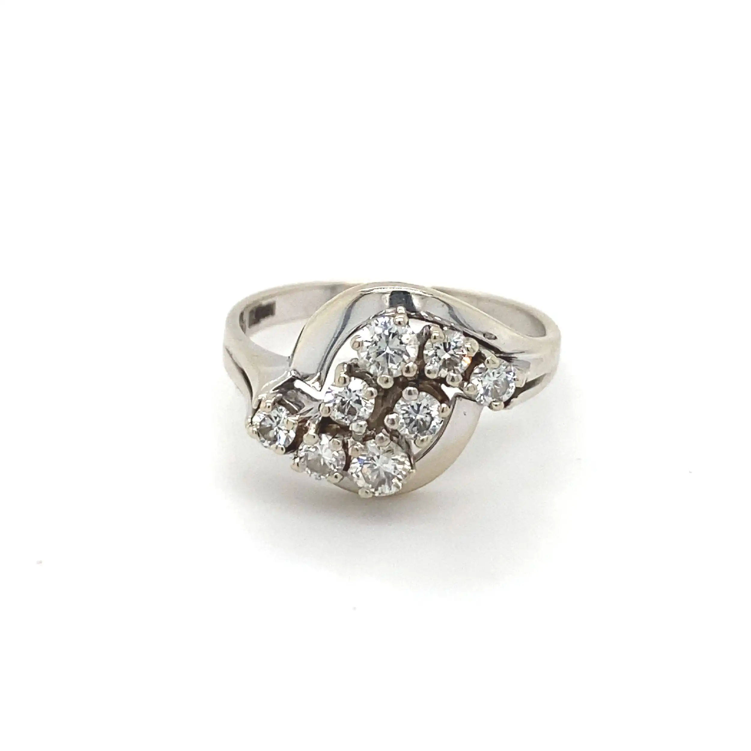 Ring Weißgold mit Brillanten