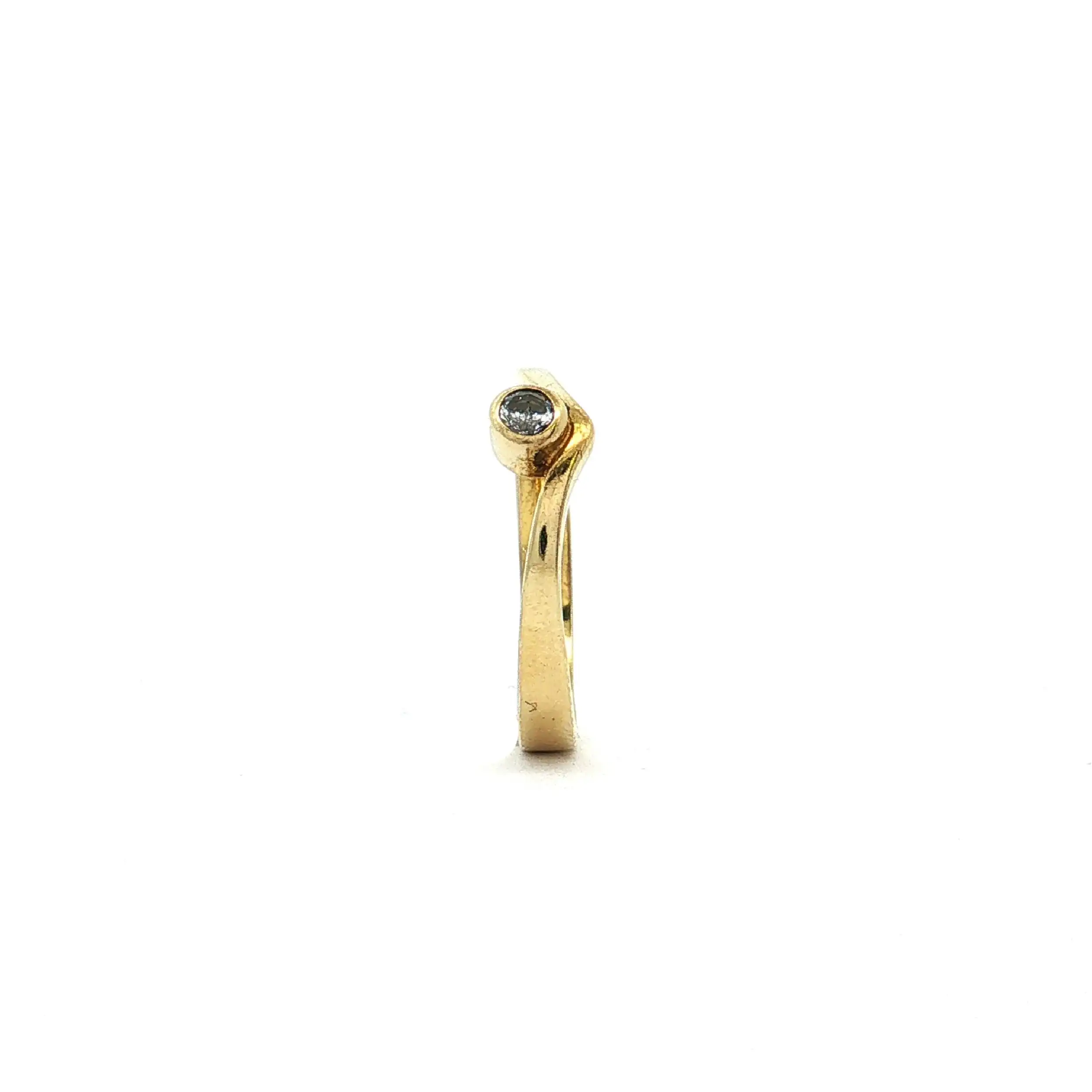 Ring Gelbgold mit Zirkonia