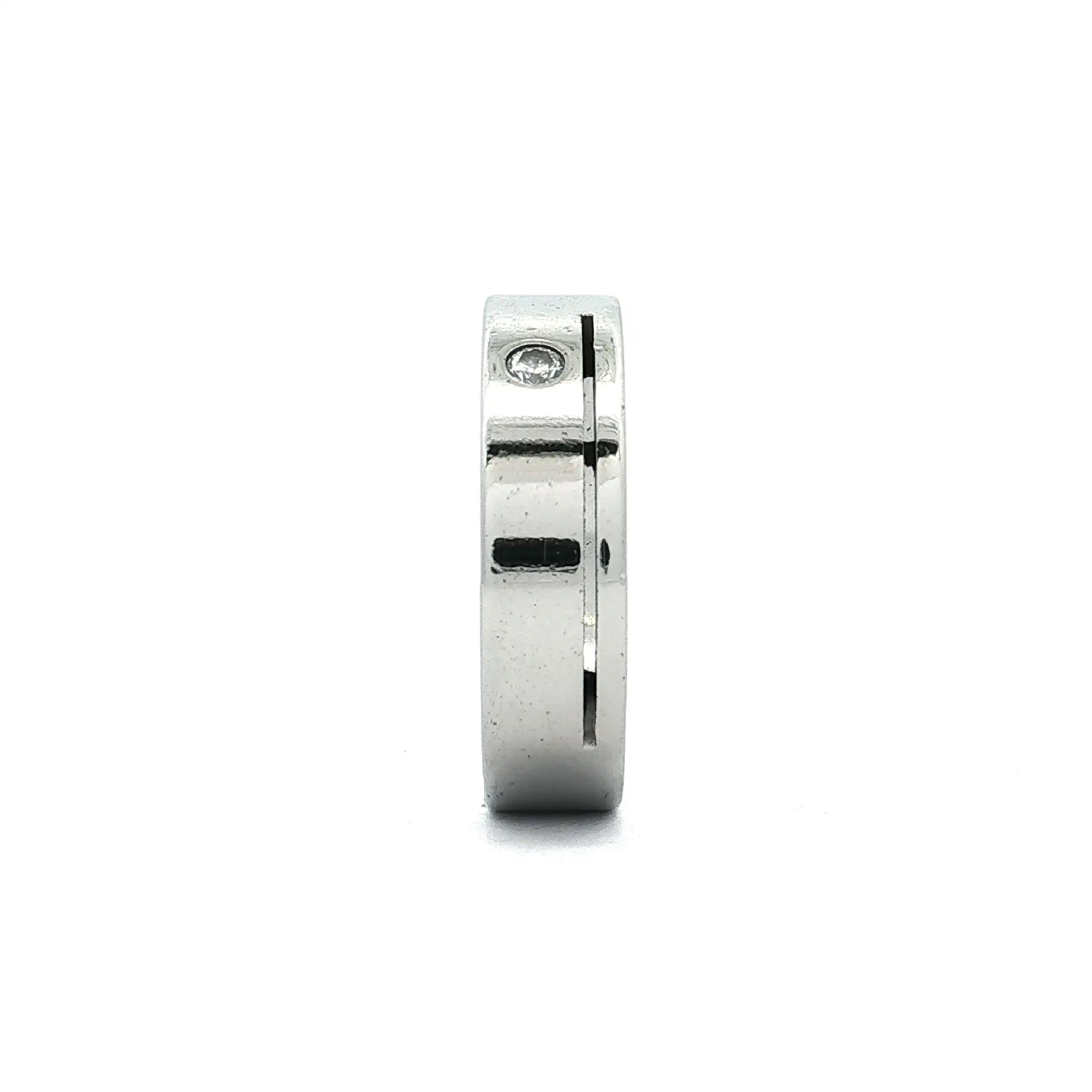 Stahlring XEN mit BRill 0,05ct Stahlring XEN mit BRill 0,05ct