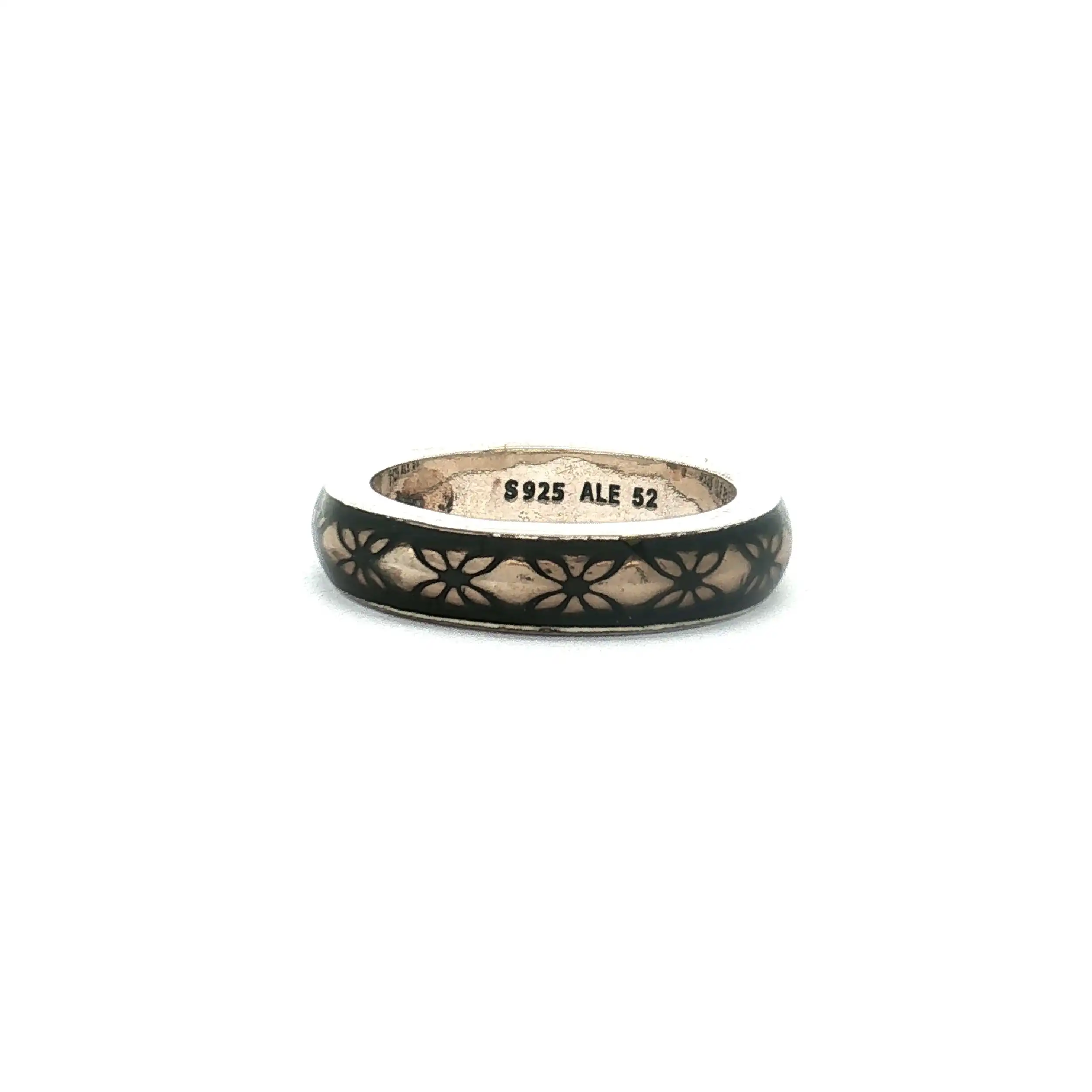Ring Pandora graue Emaille Ring Pandora graue Emaille