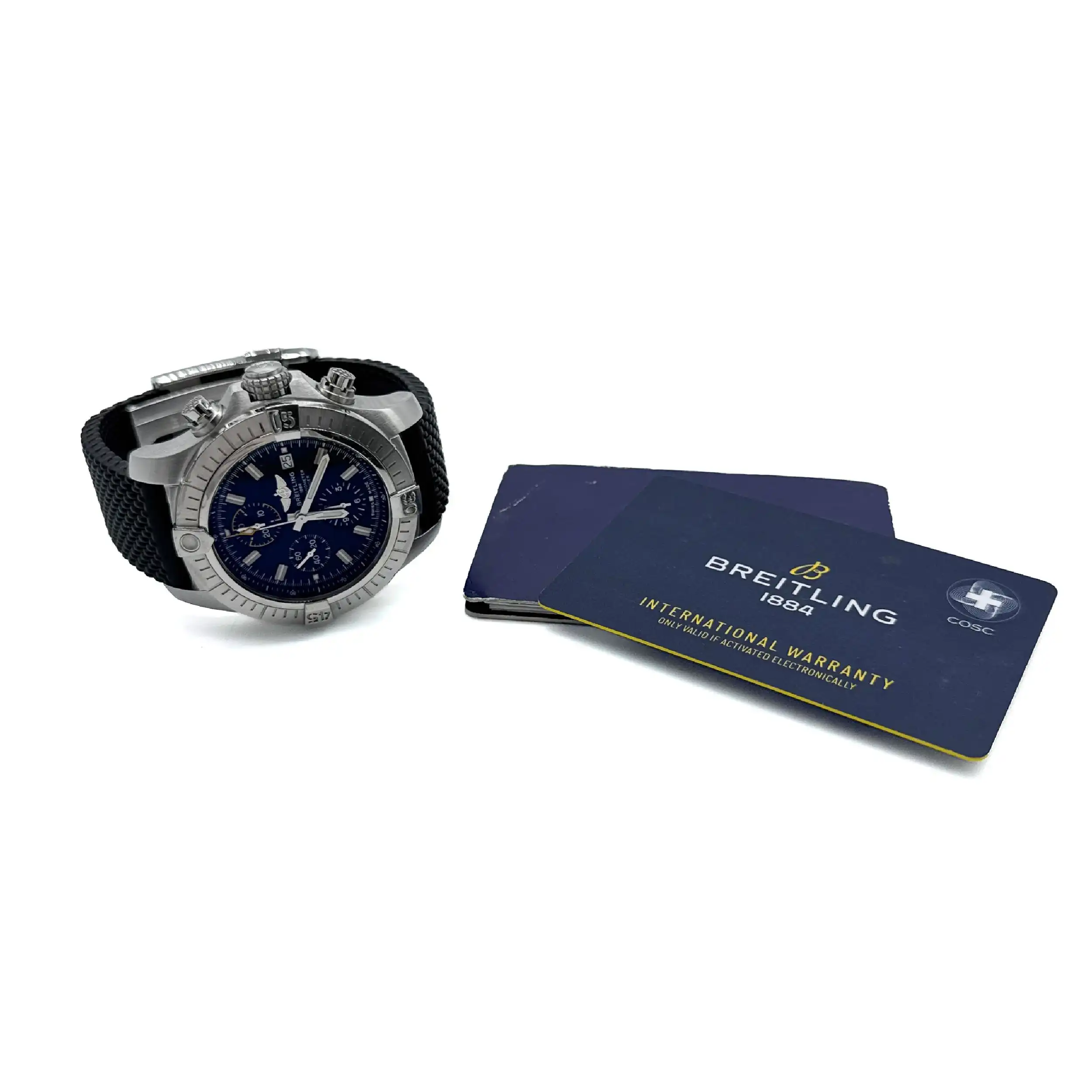 Breitling Avenger Chronograph 45 Ref.A13317 mit Papiere