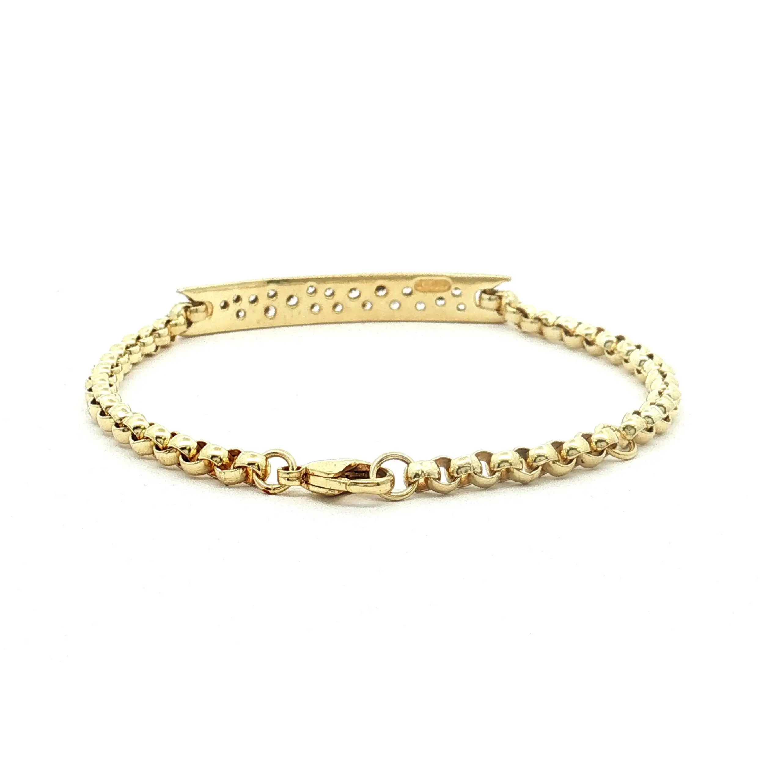 Armband Silber vergoldet mit Zirkonia