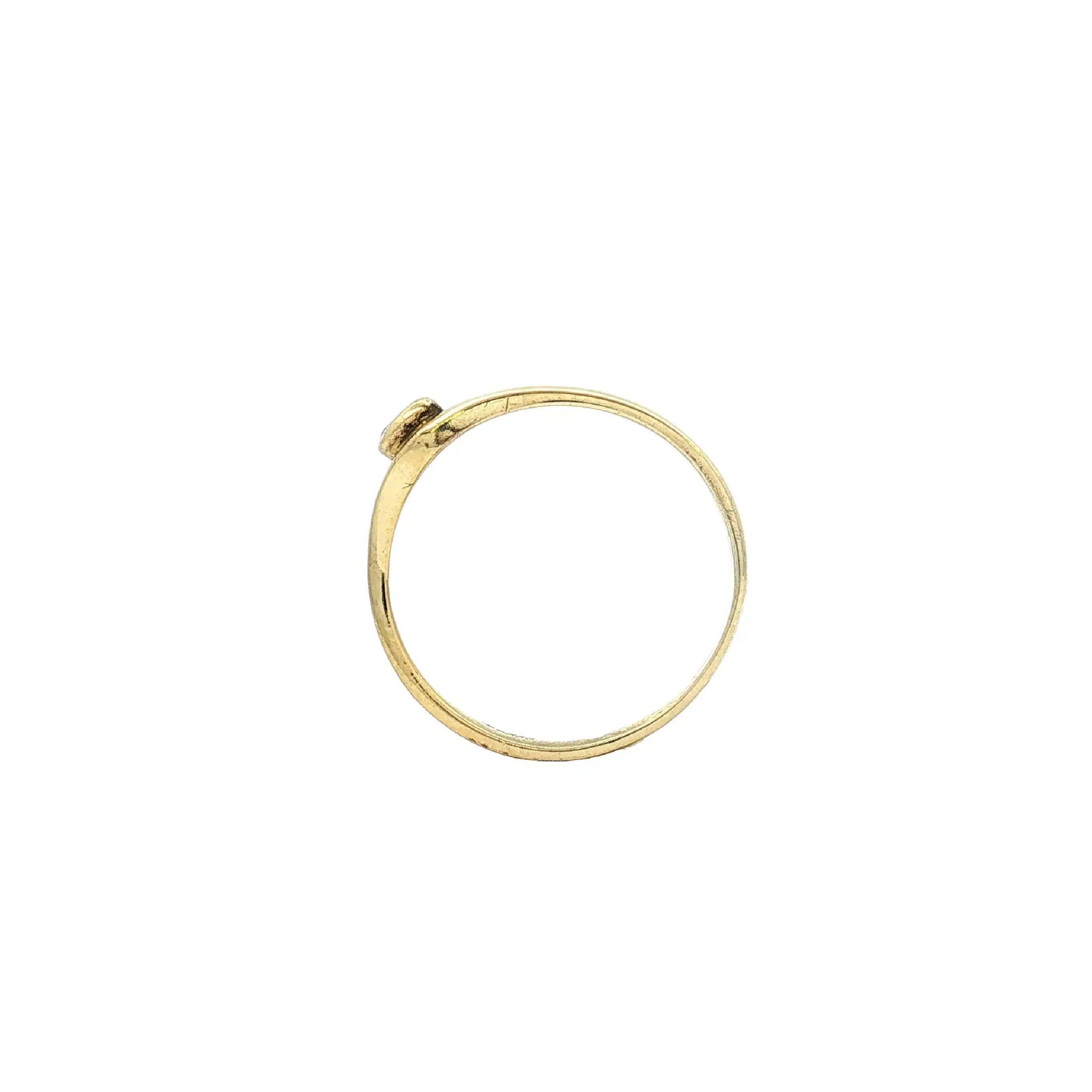 Ring Gelbgold mit Zirkonia