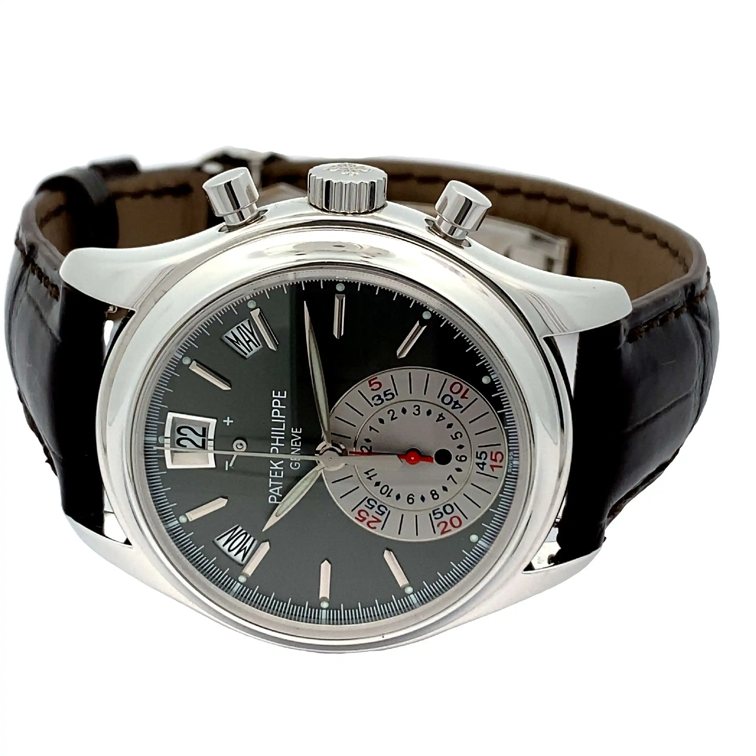 Herrenuhr Patek Philippe Annual Calendar Chronograph Platin