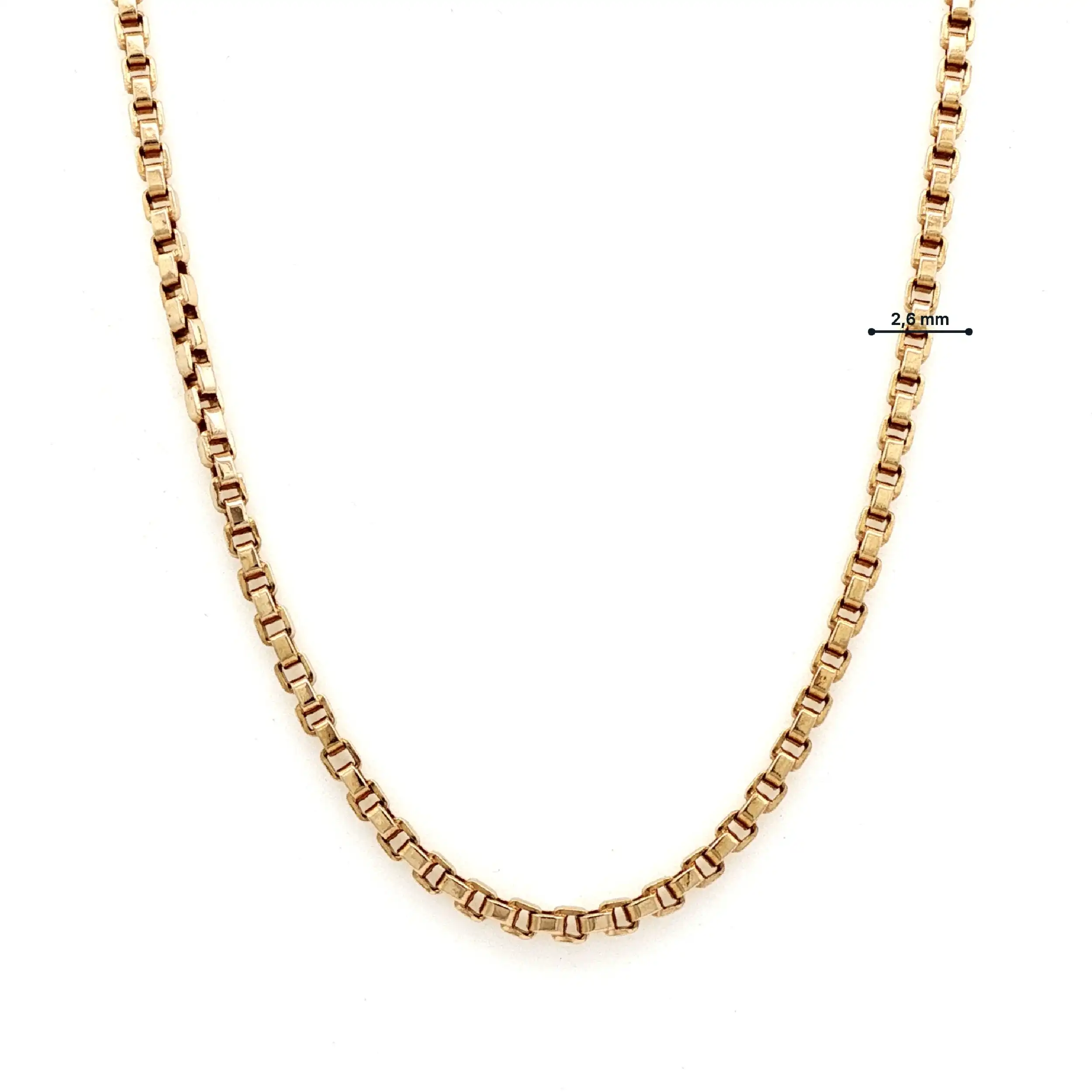 Venezianerkette Gelbgold