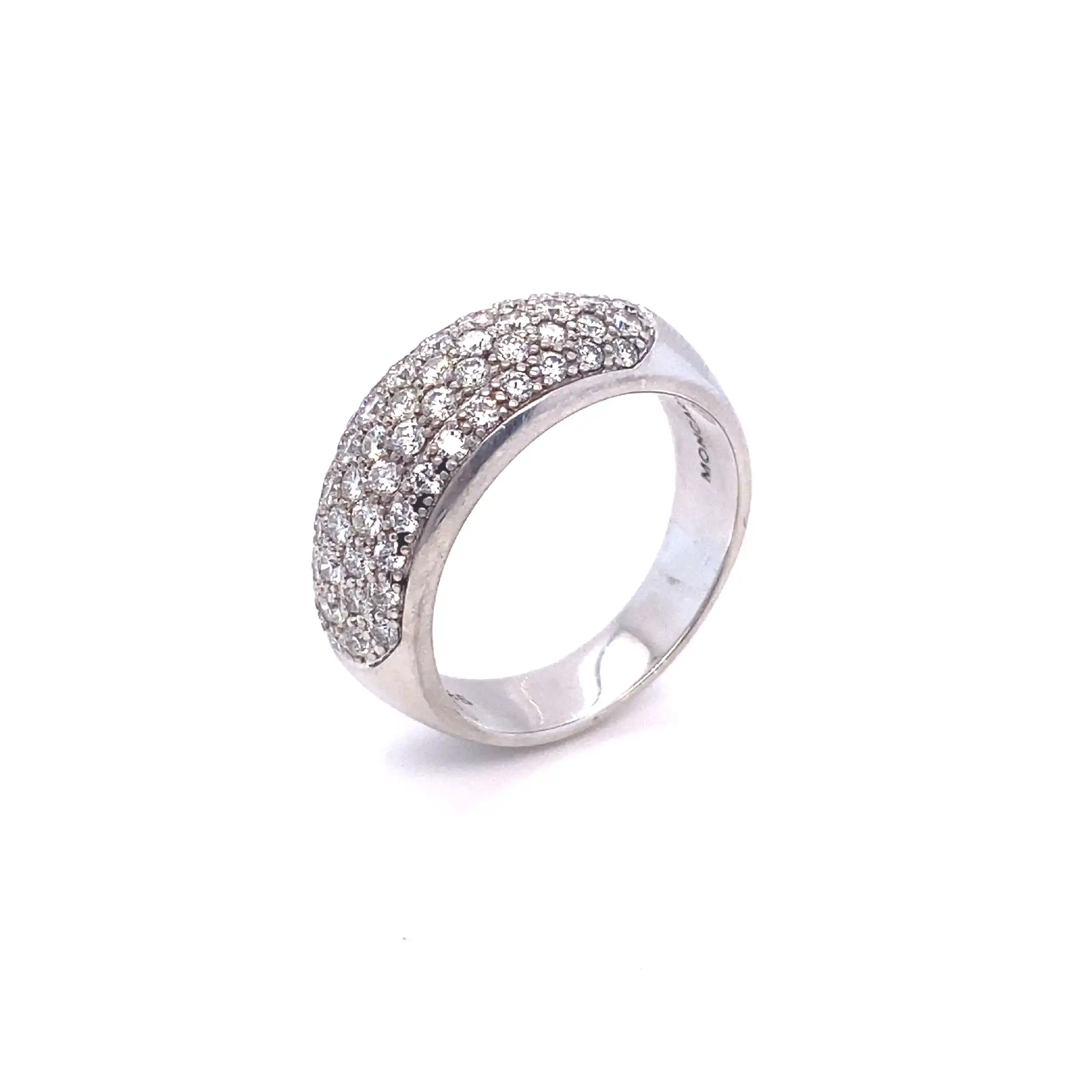 Ring Weißgold von Moncara mit Brillanten Ring Weißgold von Moncara mit Brillanten