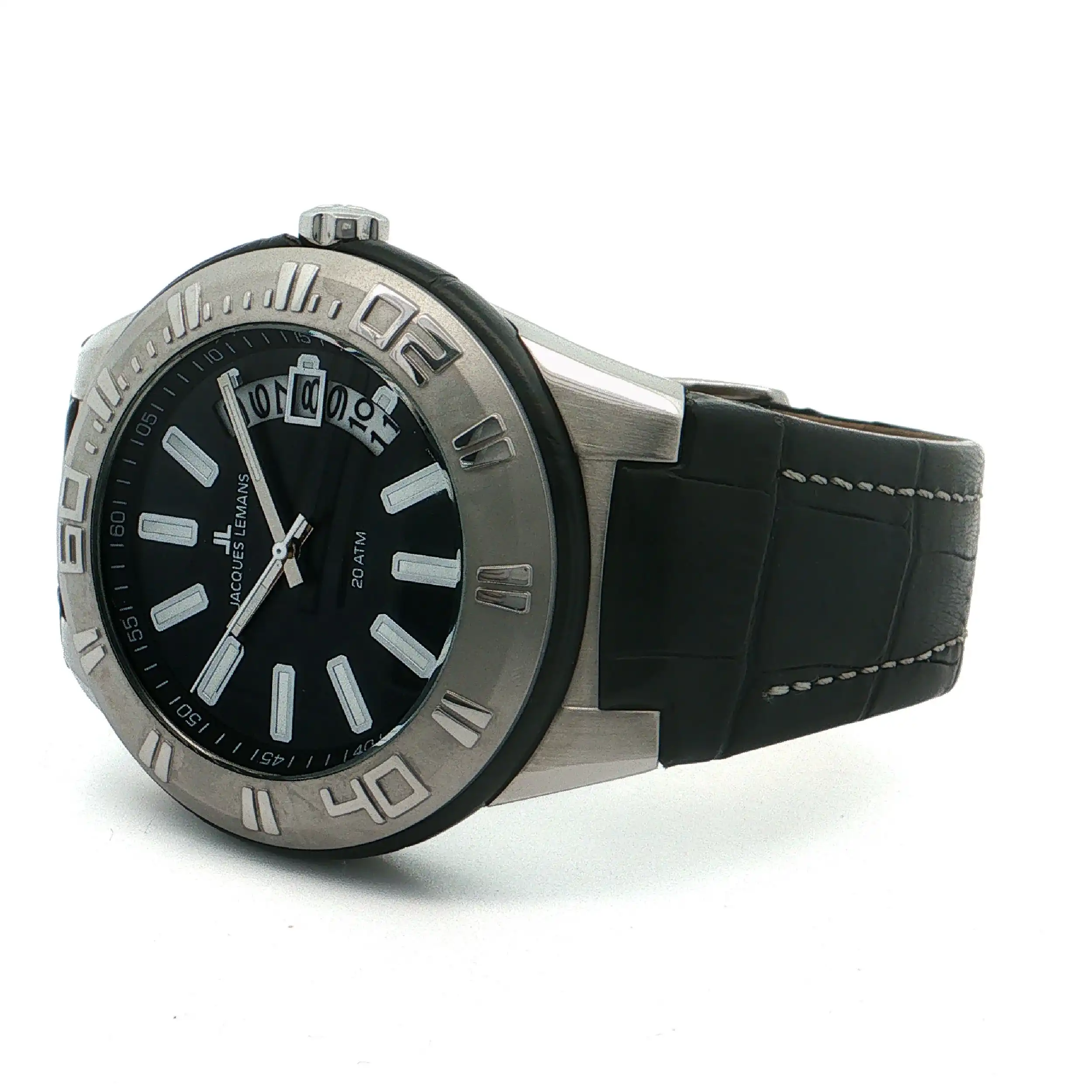 Herrenuhr Jacques Lemans H1-1770 mit Box