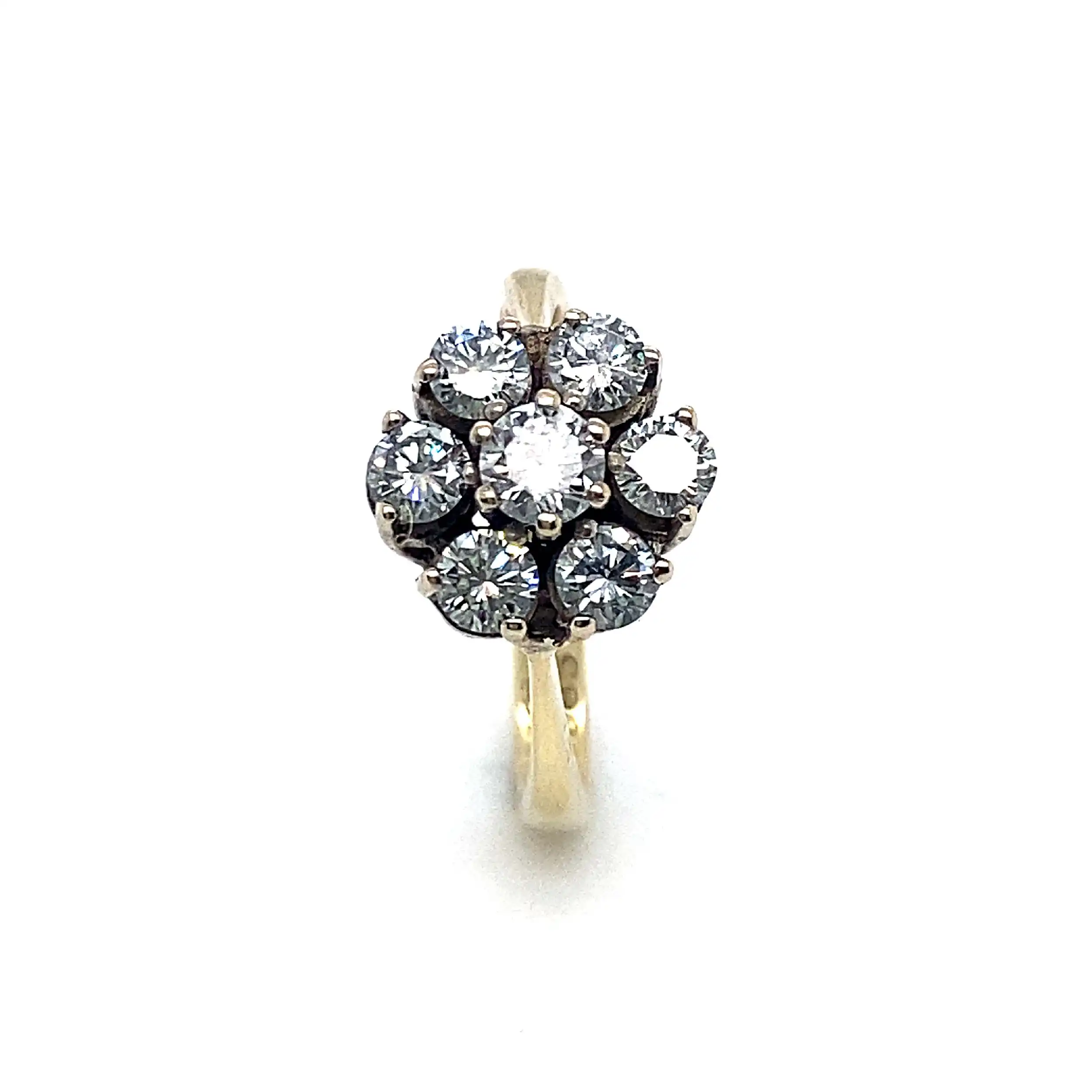 Ring Gelbgold mit Brillanten Ring Gelbgold mit Brillanten