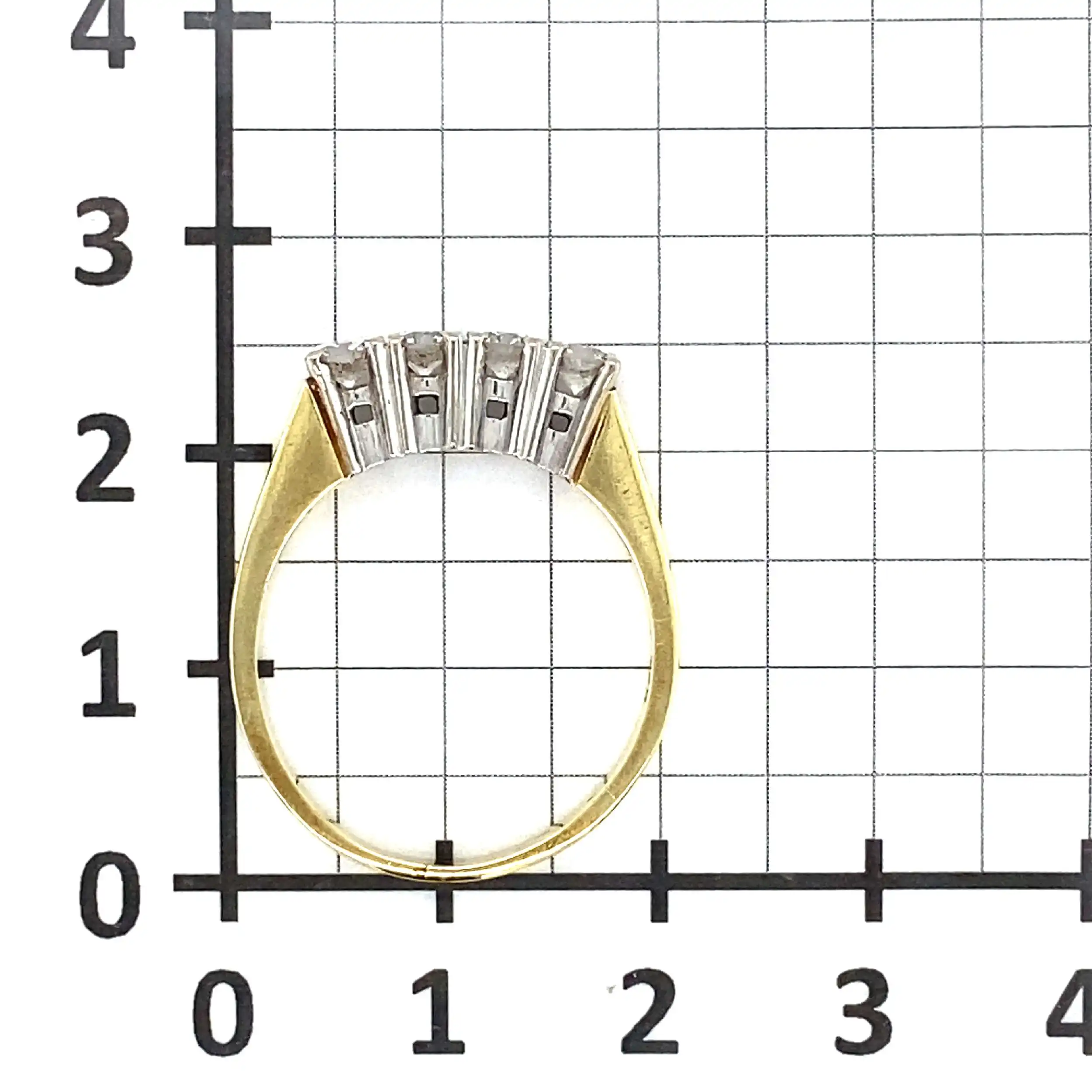 Ring Bicolor mit Brillanten Ring Bicolor mit Brillanten