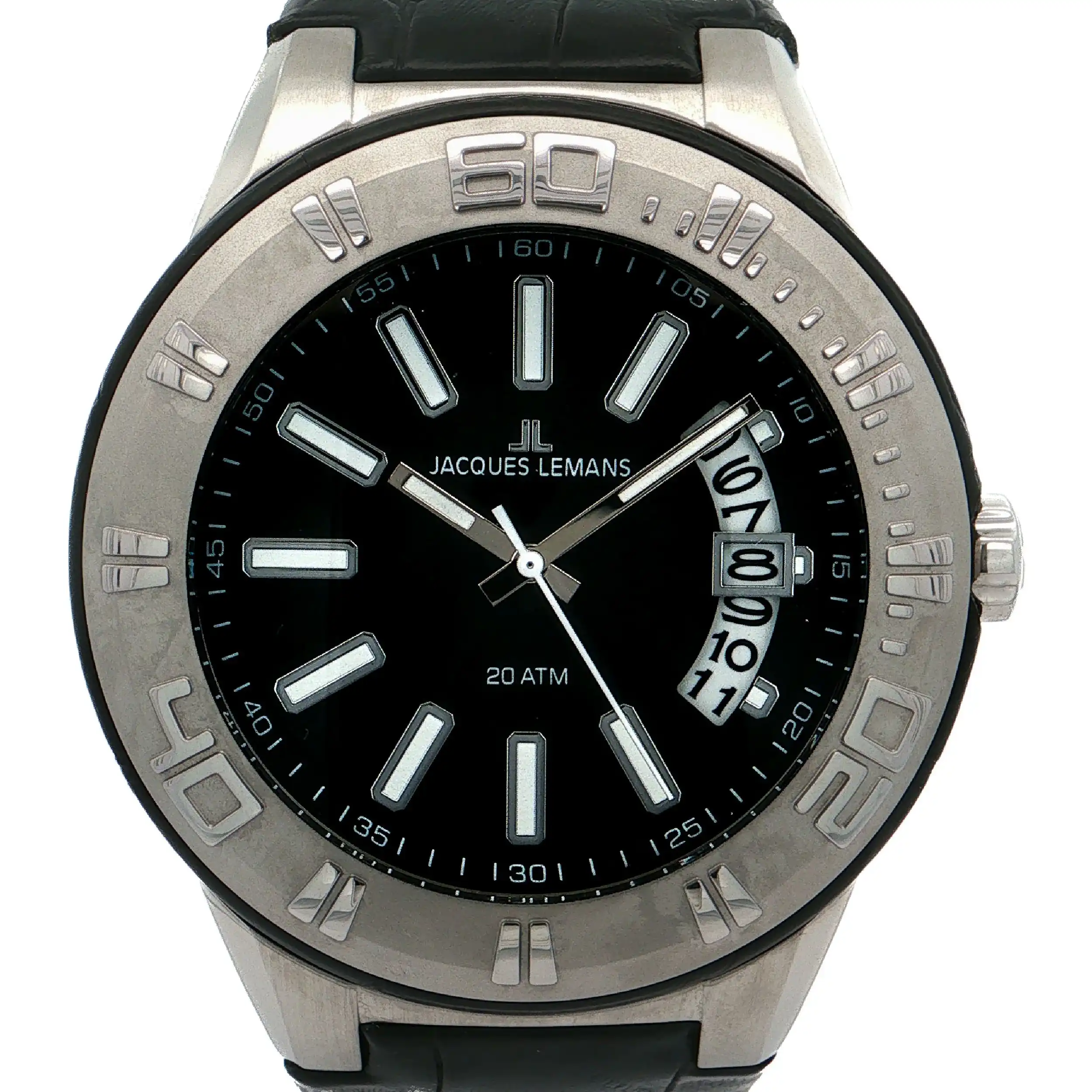 Herrenuhr Jacques Lemans H1-1770 mit Box