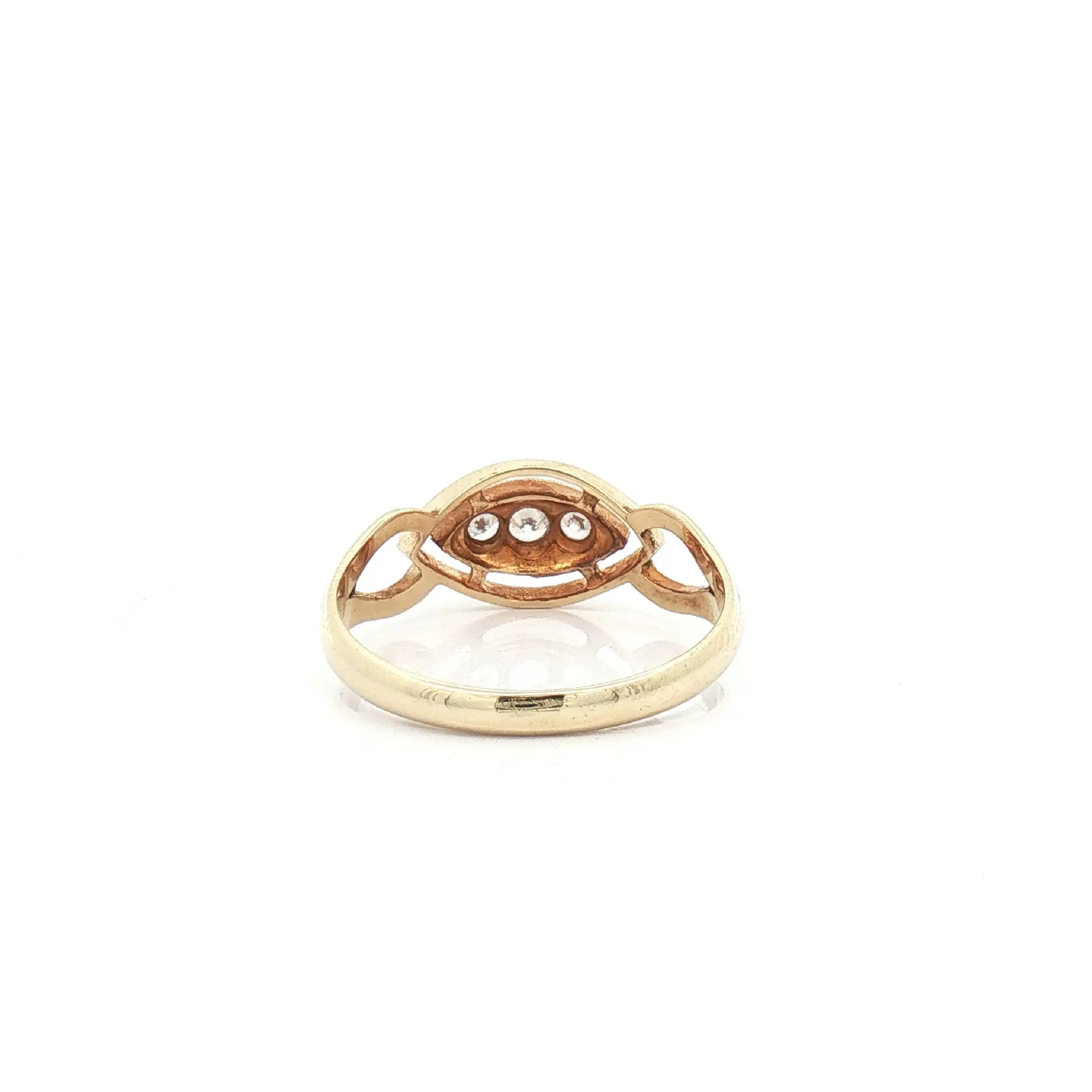 Ring Gelbgold mit Zirkonia