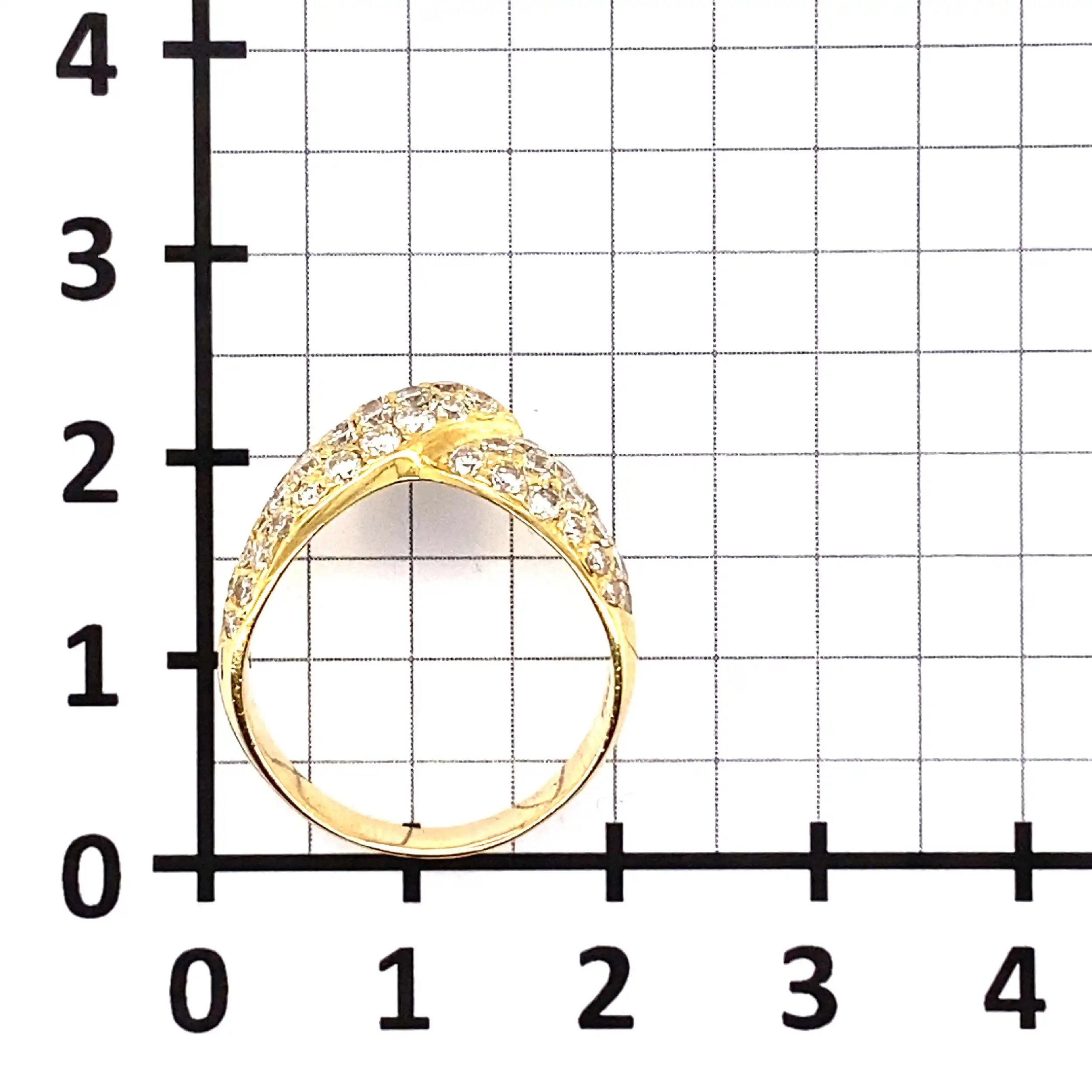 Ring Gelbgold mit Brillanten Ring Gelbgold mit Brillanten