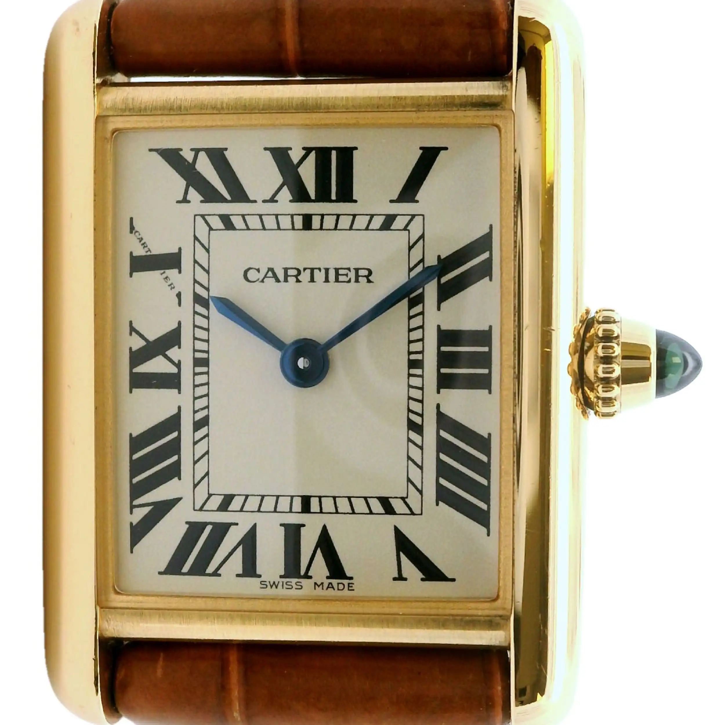 Damenuhr Cartier Tank Louis Fullset 2023 Damenuhr Cartier Tank Louis Fullset 2023
