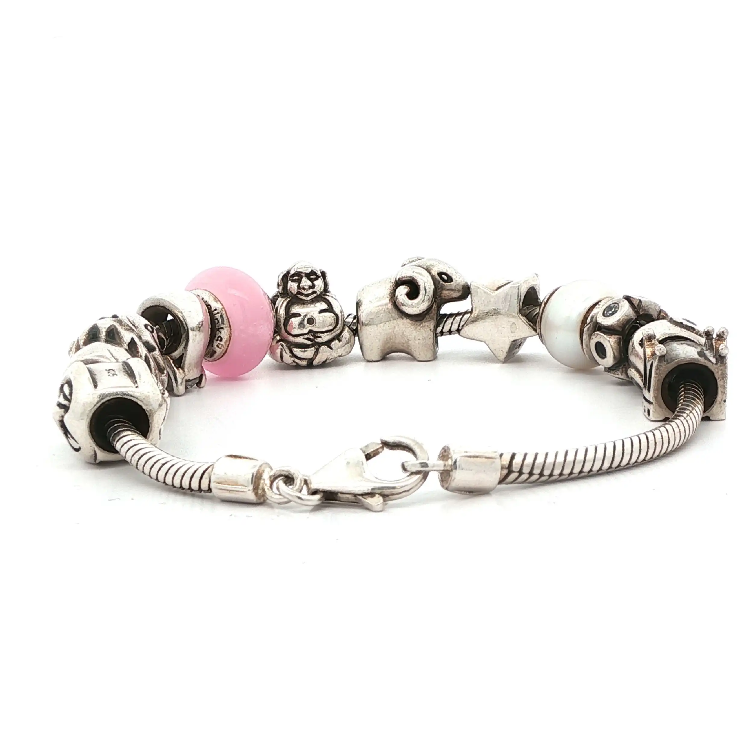 Armband Silber mit Charms