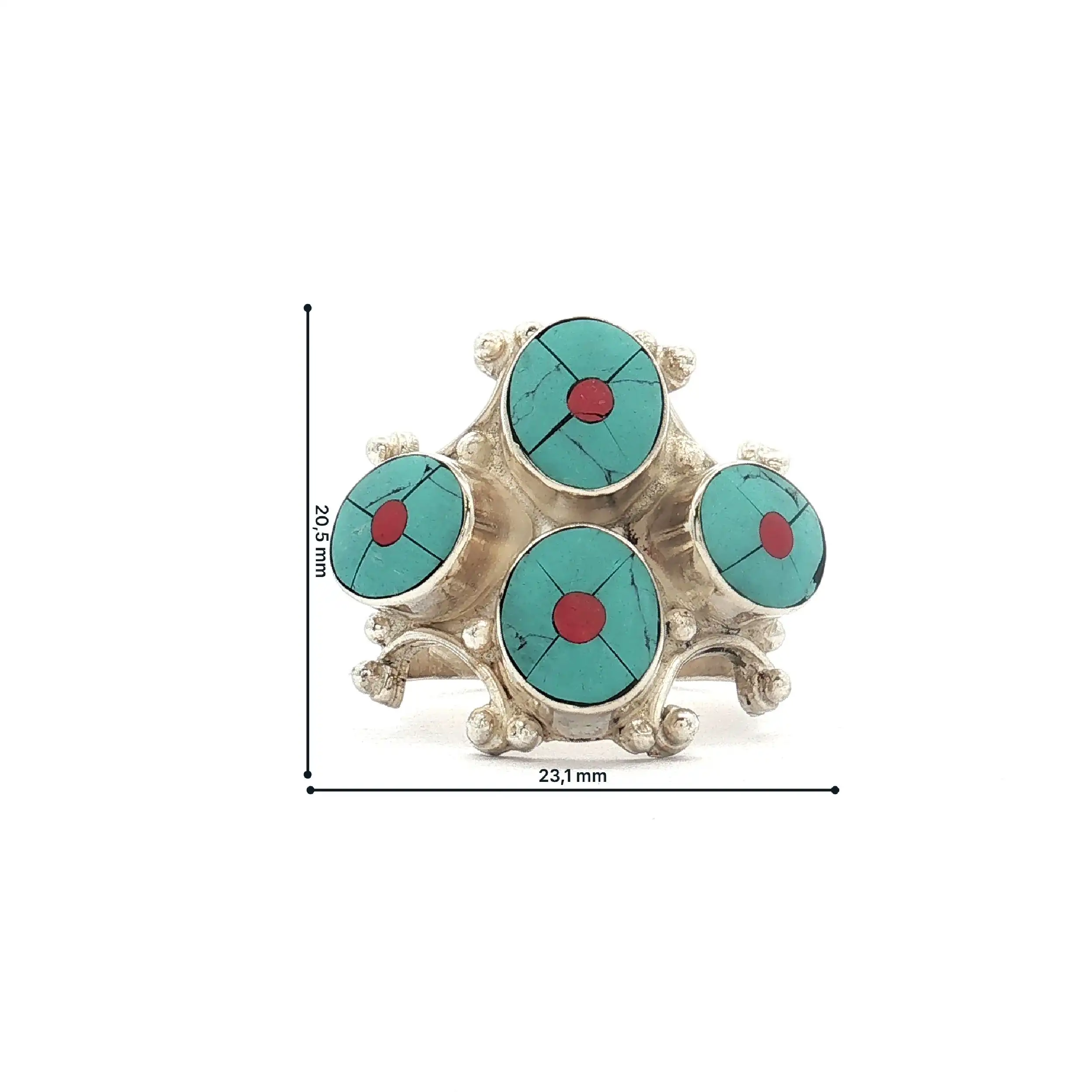 Ring Silber mit Türkis Ring Silber mit Türkis