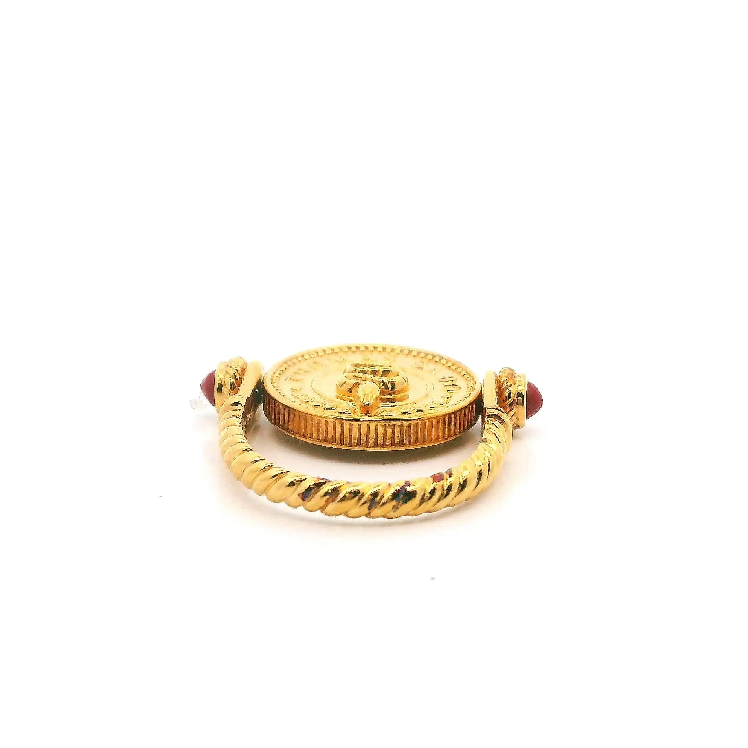 Ring Silber vergoldet Thomas Sabo drehbar Onyx und Zirkonia Ring Silber vergoldet Thomas Sabo drehbar Onyx und Zirkonia