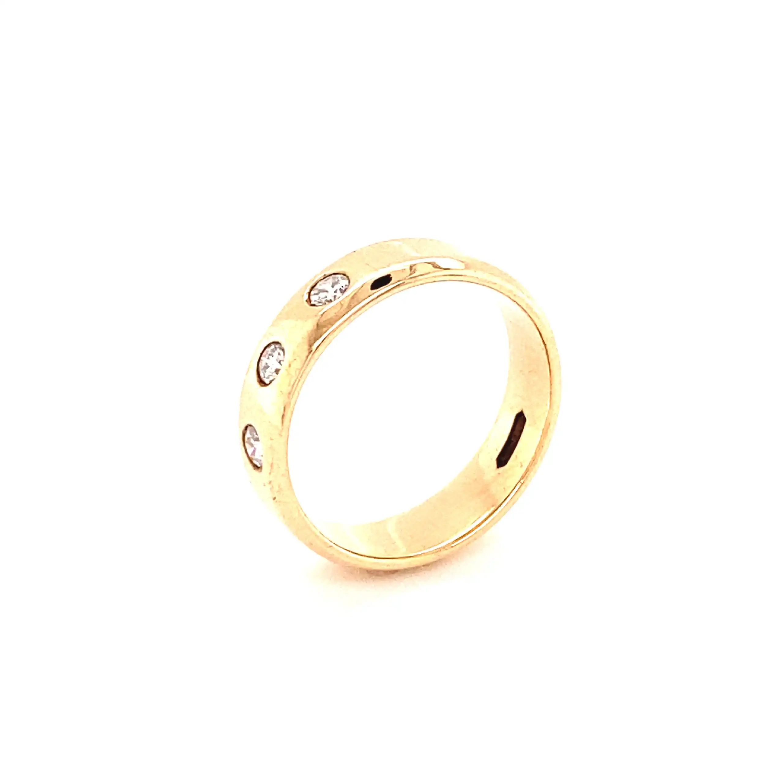 Ring Gelbgold mit Brillanten Ring Gelbgold mit Brillanten