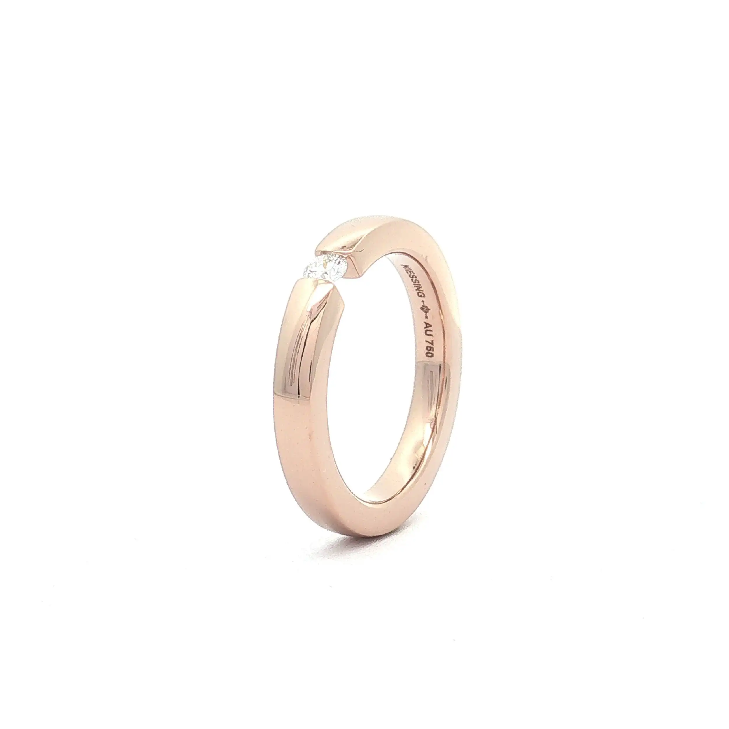 Spannring Rosewood Niessing Balance mit Brillanten