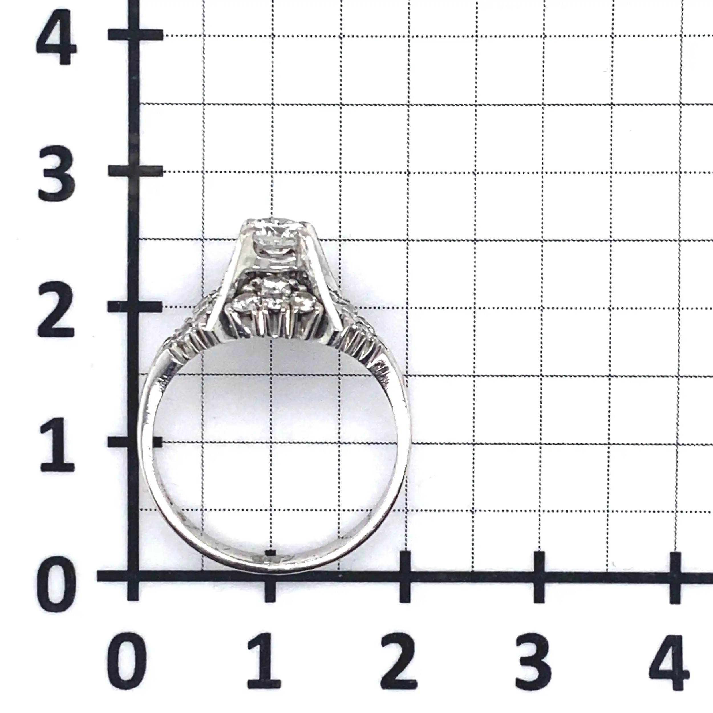 Ring Weißgold mit Brillanten Ring Weißgold mit Brillanten