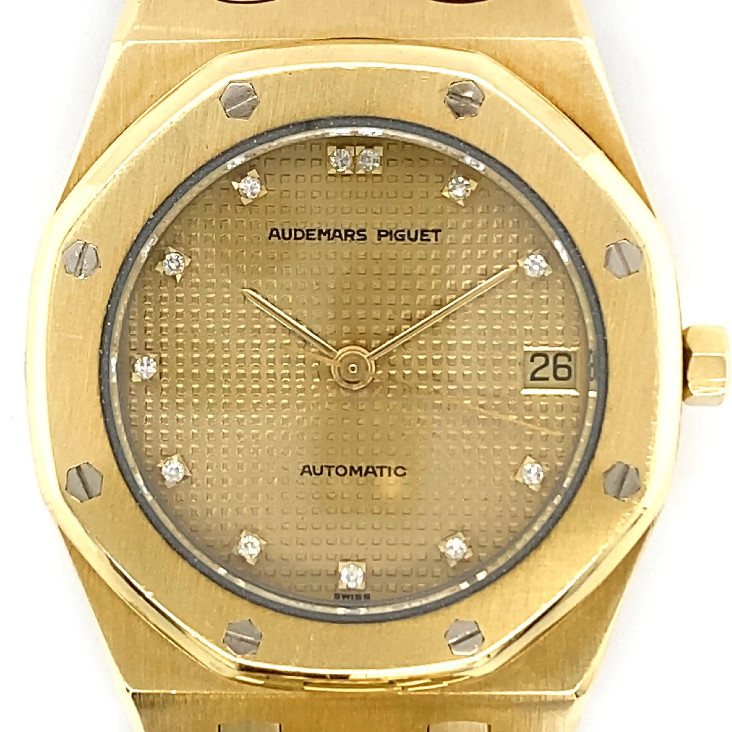Herrenuhr Audemars Piguet Royal mit Diamant Indexen B-Serie Herrenuhr Audemars Piguet Royal mit Diamant Indexen B-Serie