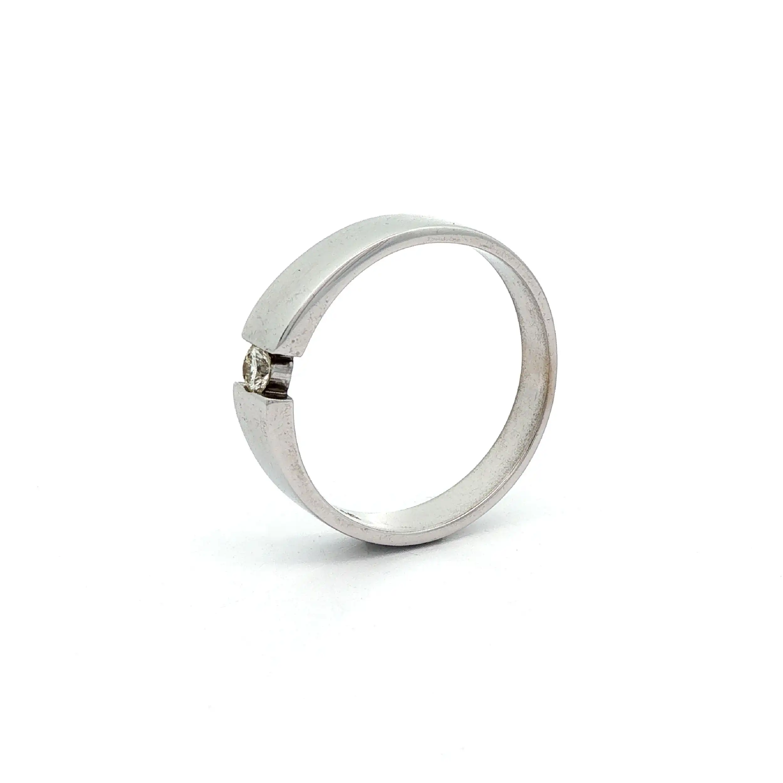 Ring Weißgold mit Brillant