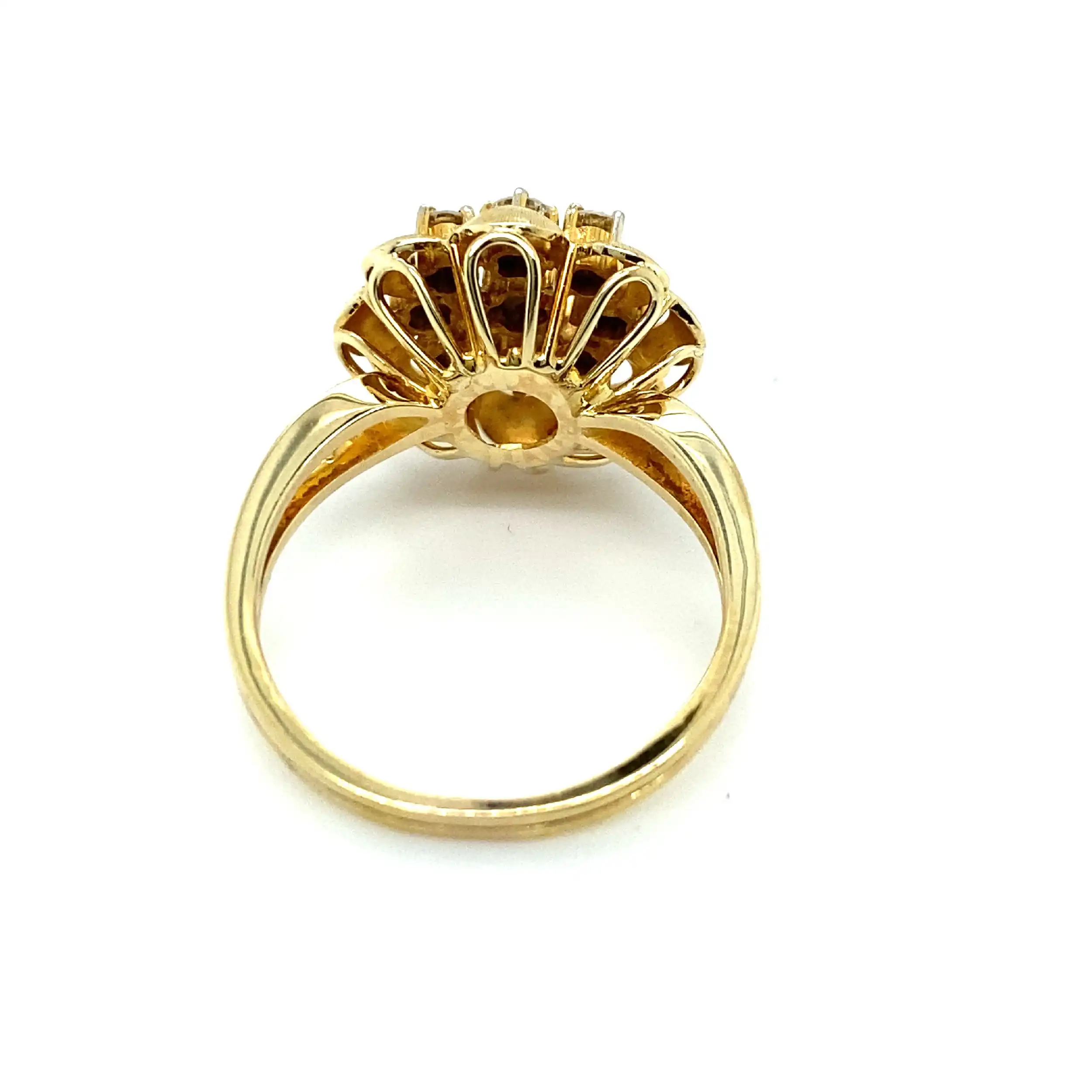 Ring Gelbgold mit Brillanten Ring Gelbgold mit Brillanten