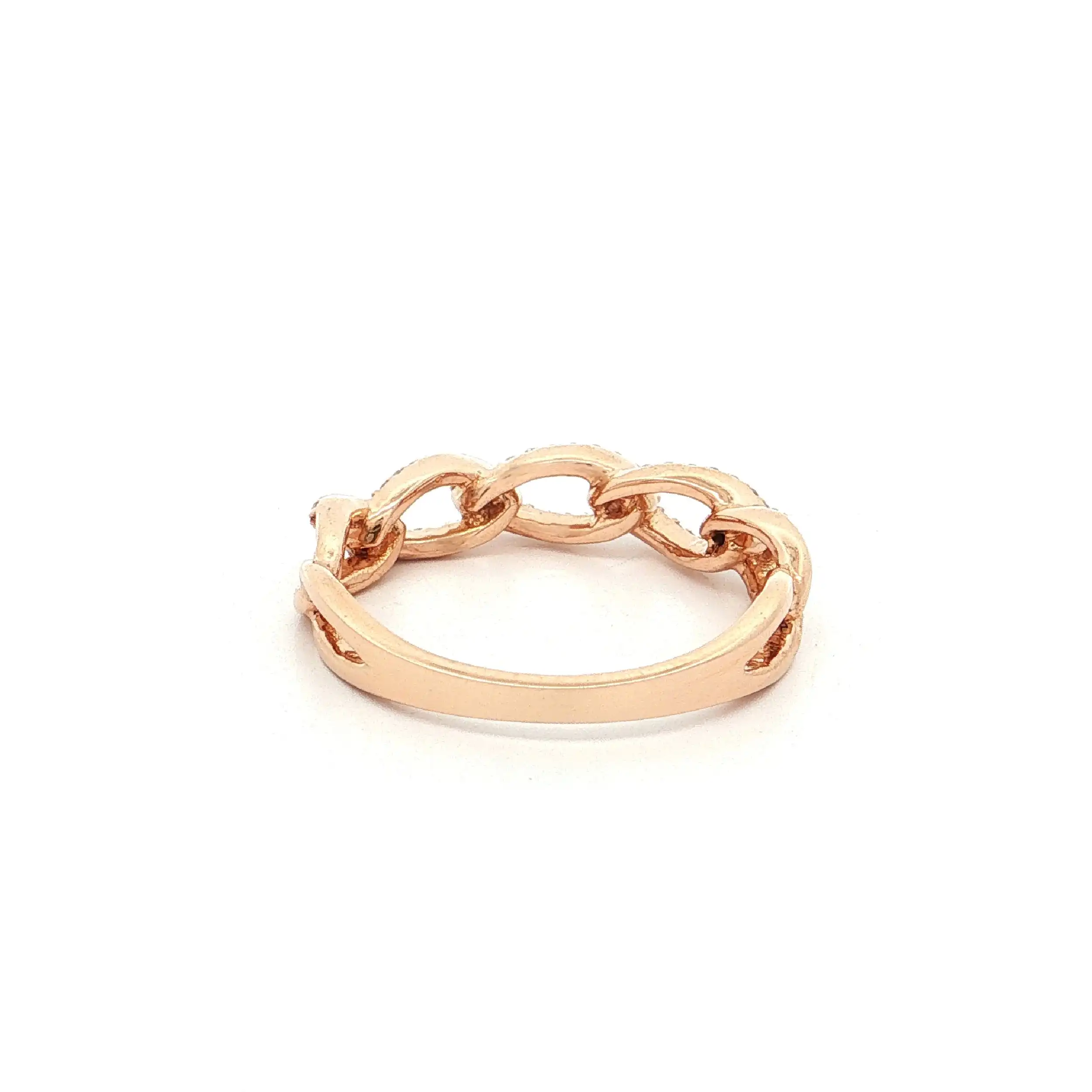 Ring Roségold mit Brillanten Ring Roségold mit Brillanten