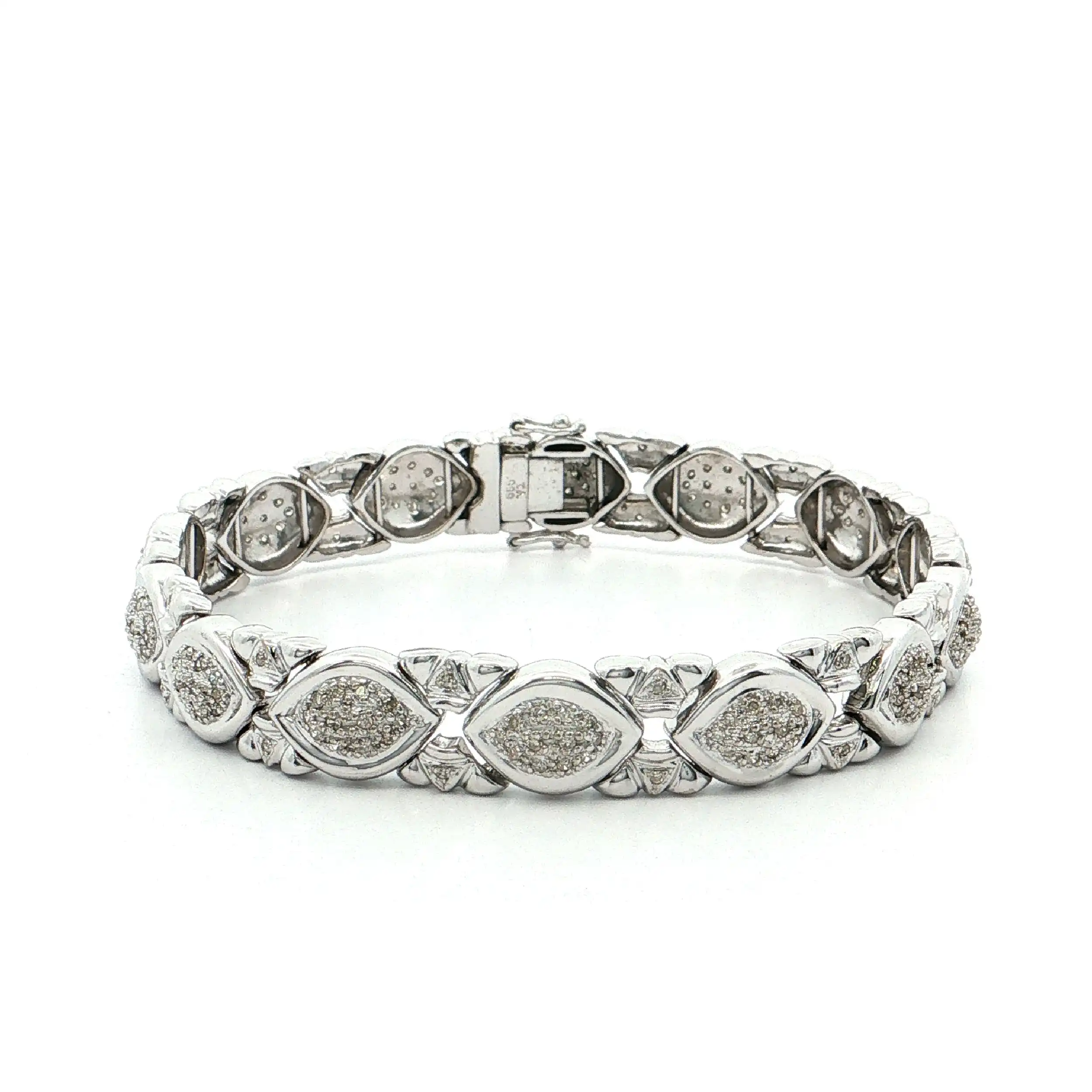 Armband Weißgold mit Diamanten