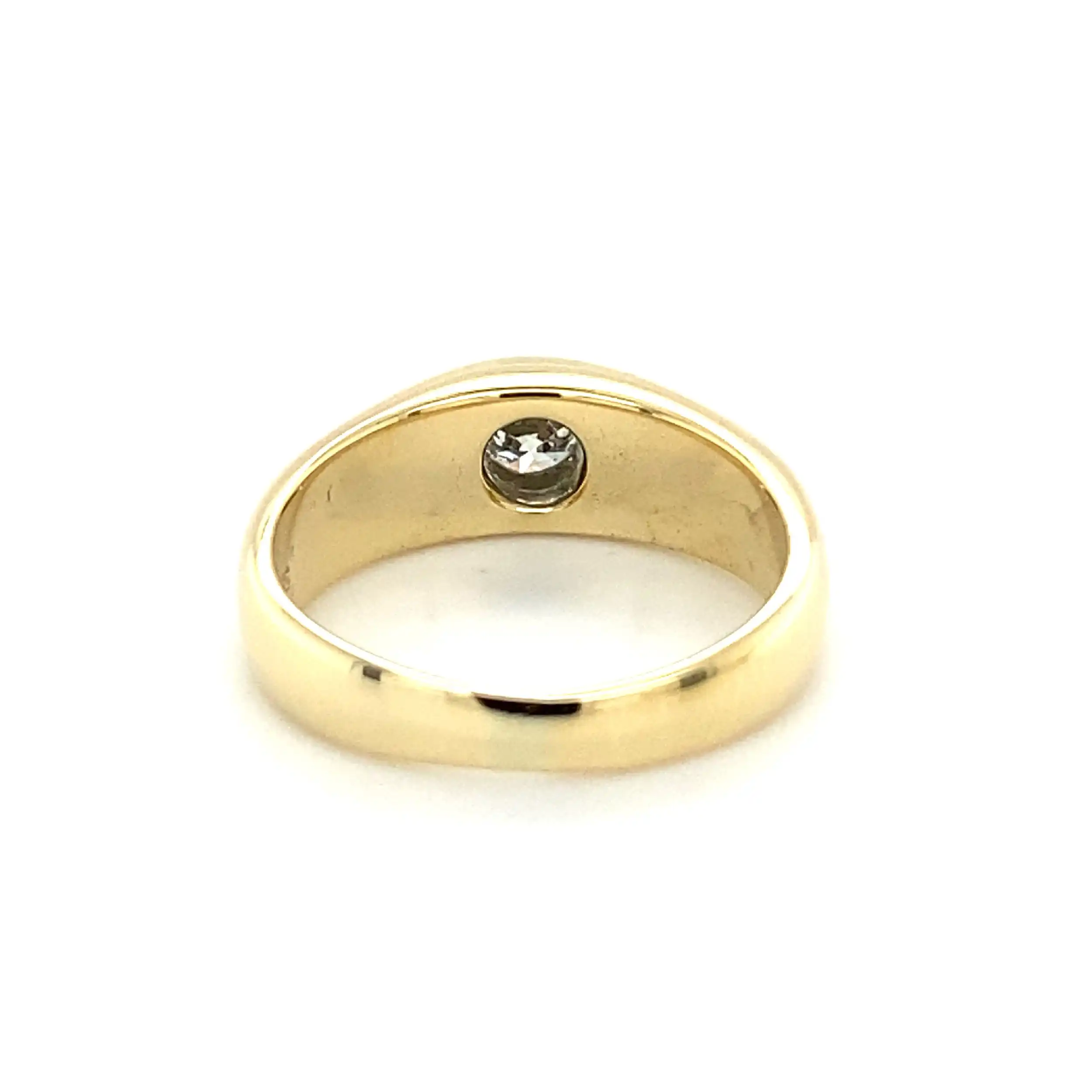 Ring Gelbgold mit Brillant Ring Gelbgold mit Brillant