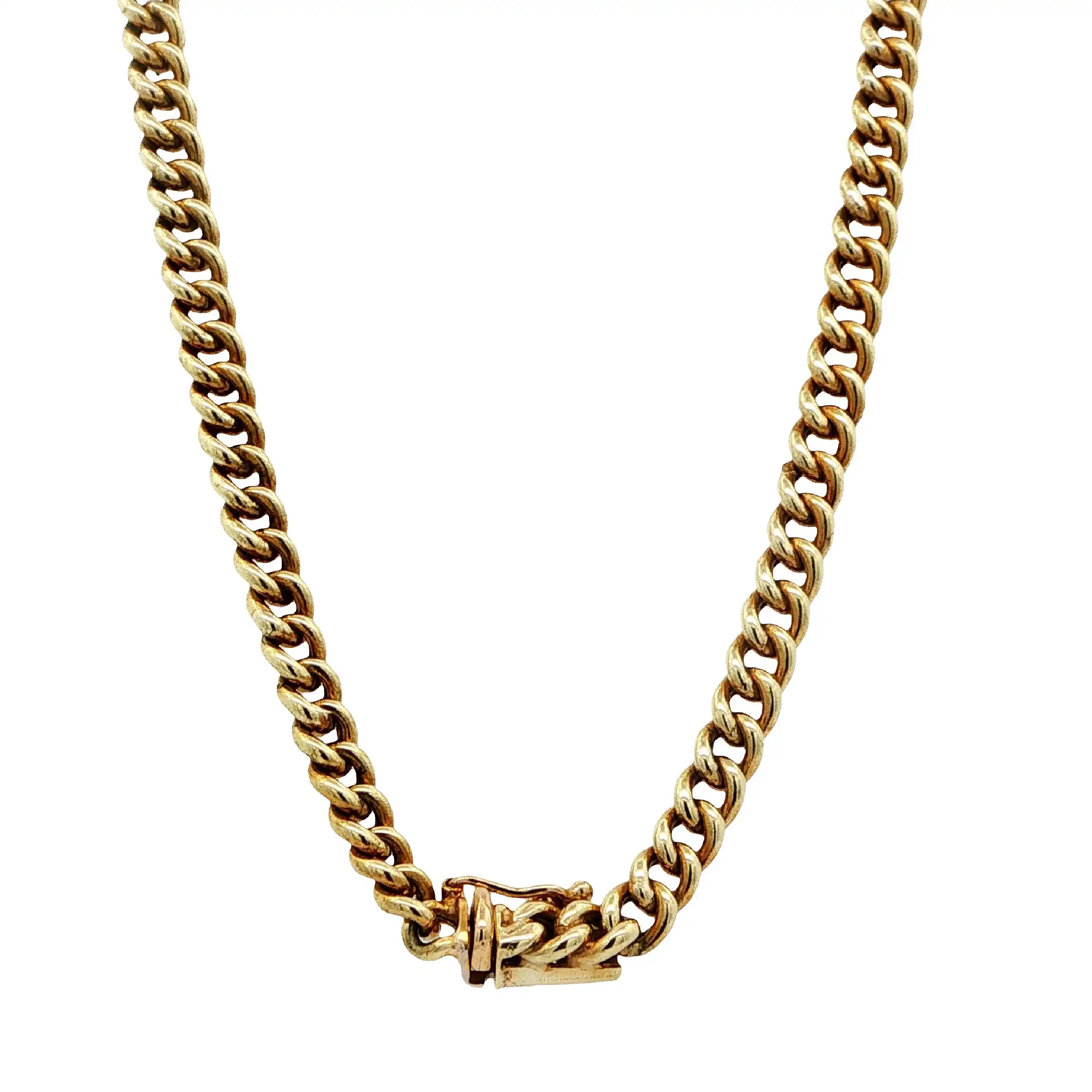 Panzercollier Gelbgold hohl Verlaufend mit Brillanten Panzercollier Gelbgold hohl Verlaufend mit Brillanten