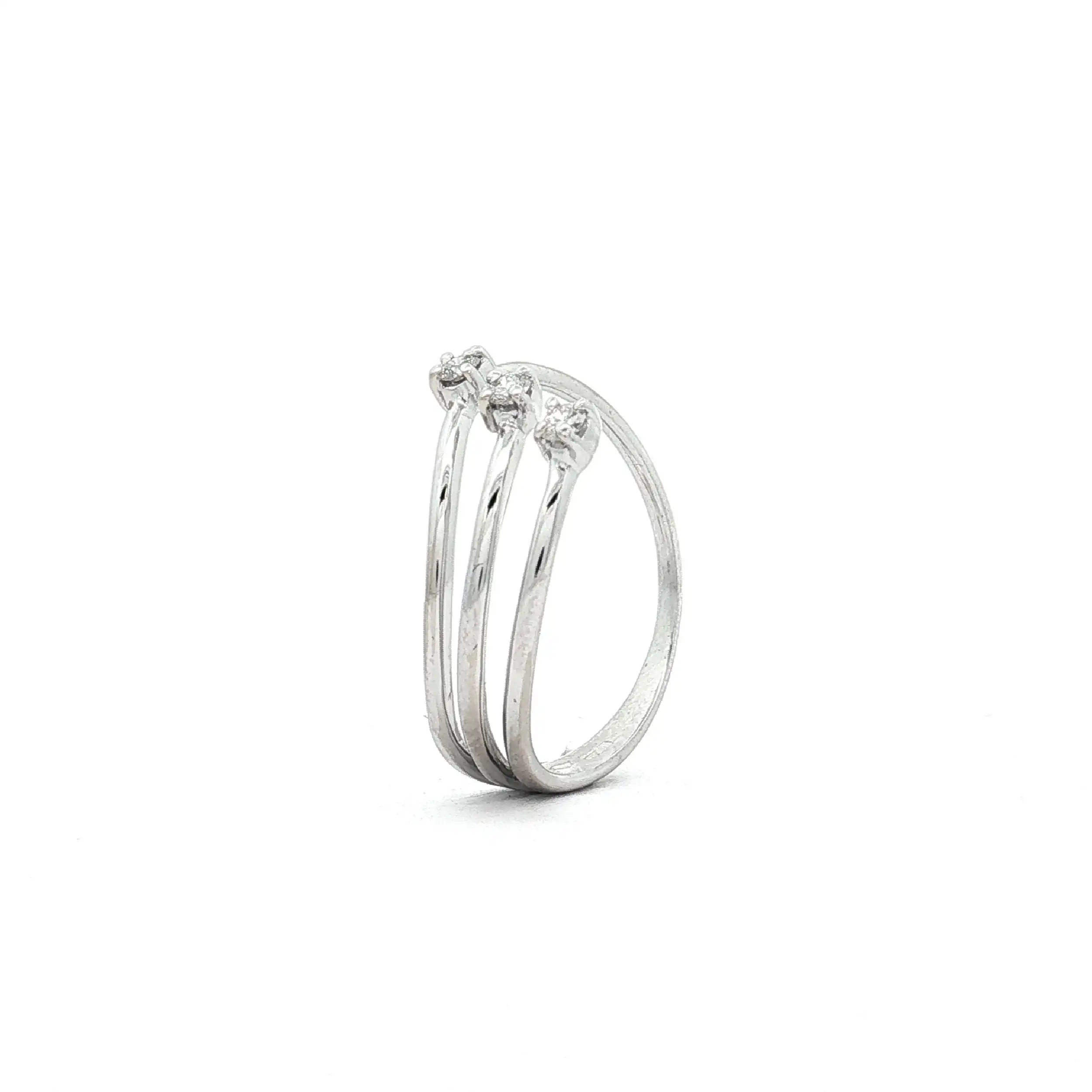 Ring Weißgold mit Brillanten