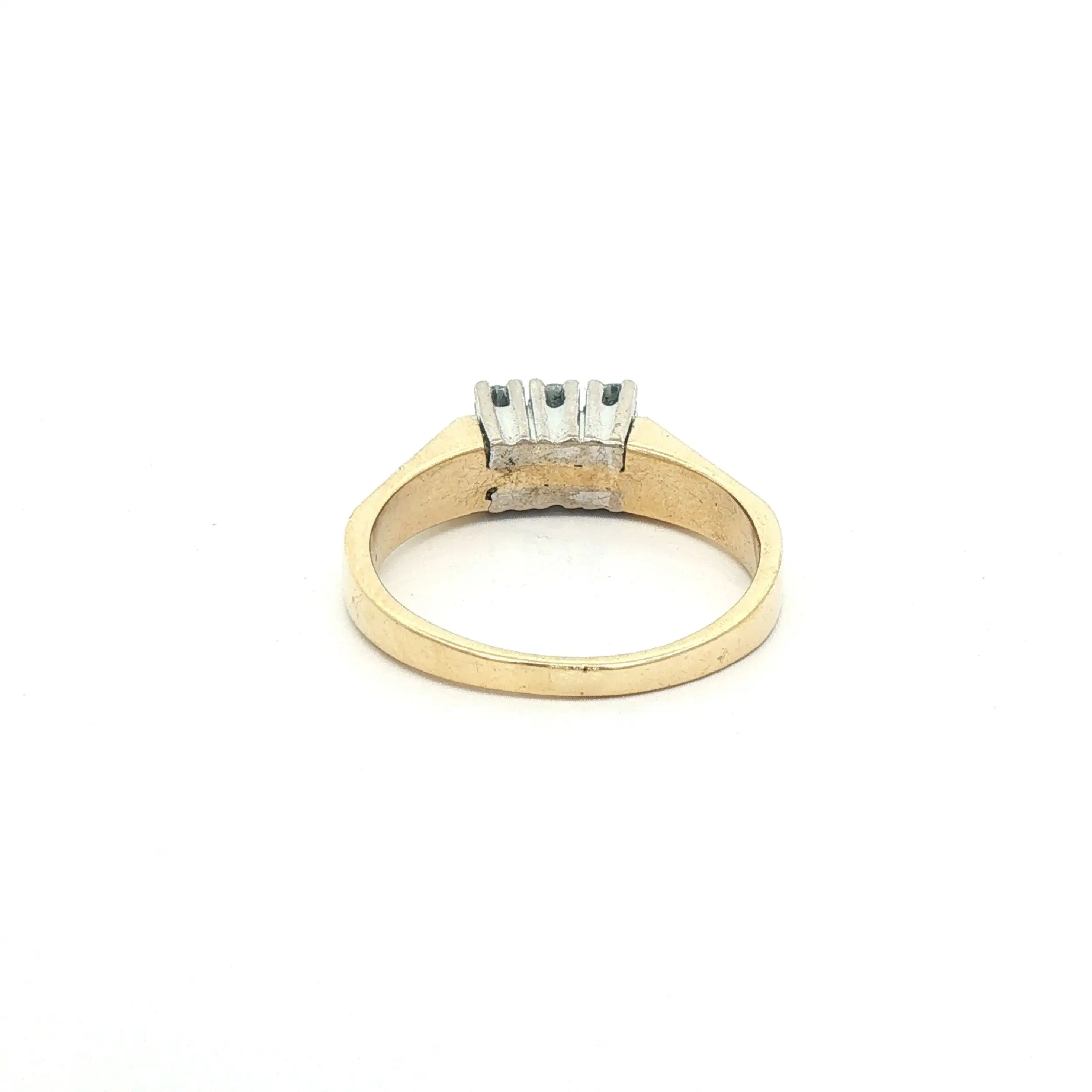 Ring Bicolor mit Brillanten