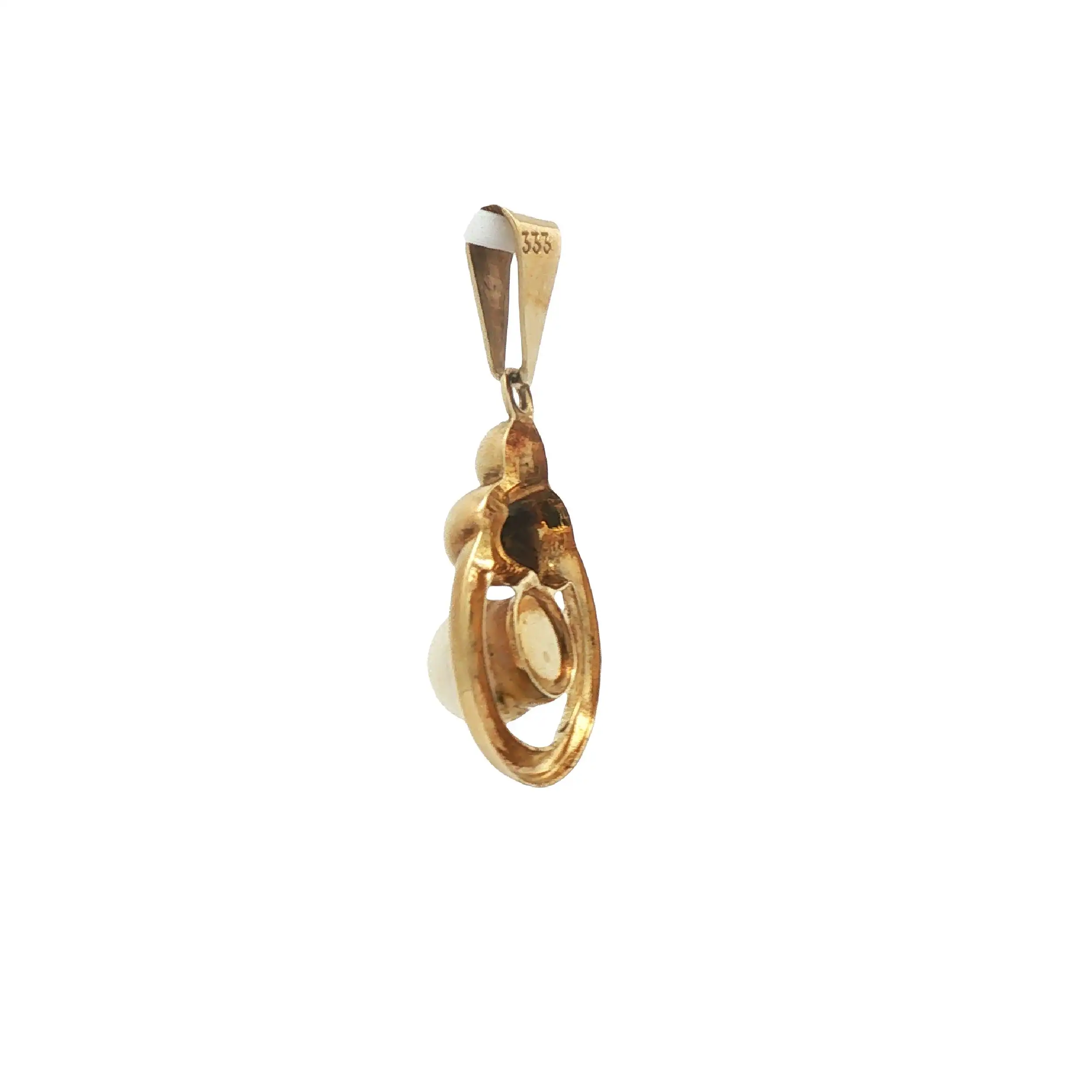 Anhänger Gelbgold mit Perle