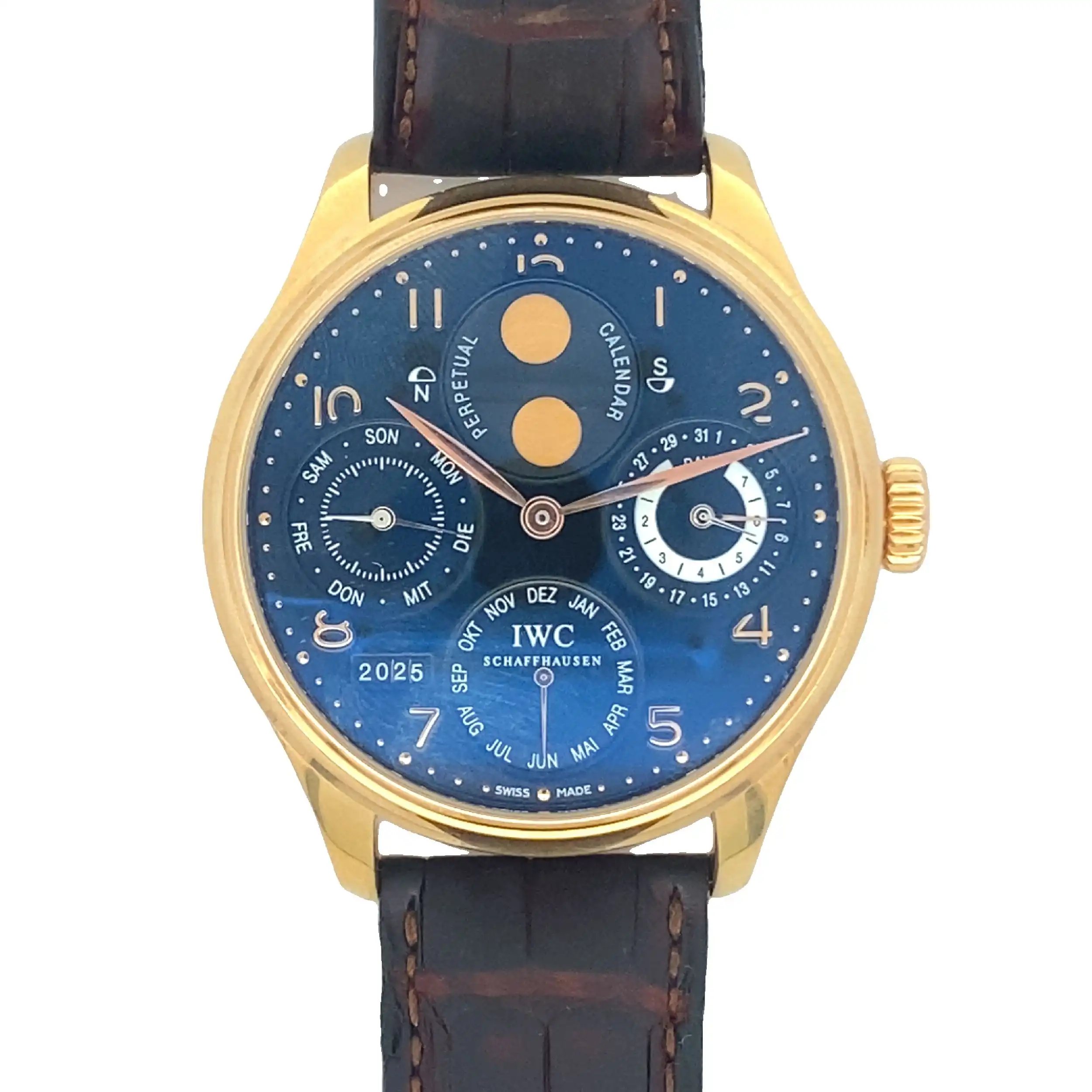 Herrenuhr IWC Portugieser Ewiger Kalender Ref.502103 Herrenuhr IWC Portugieser Ewiger Kalender Ref.502103